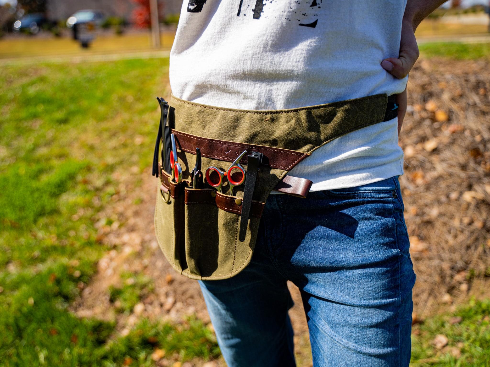 Barber Scissor Bag - Green - Image 4