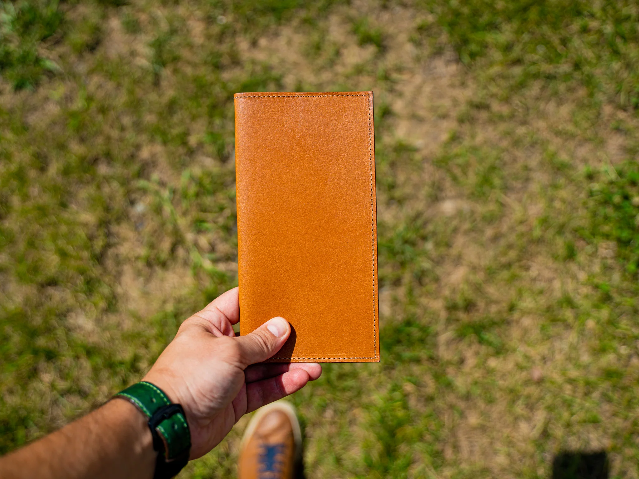 Softcover Restaurant Check Presenter - Natural - Image 2