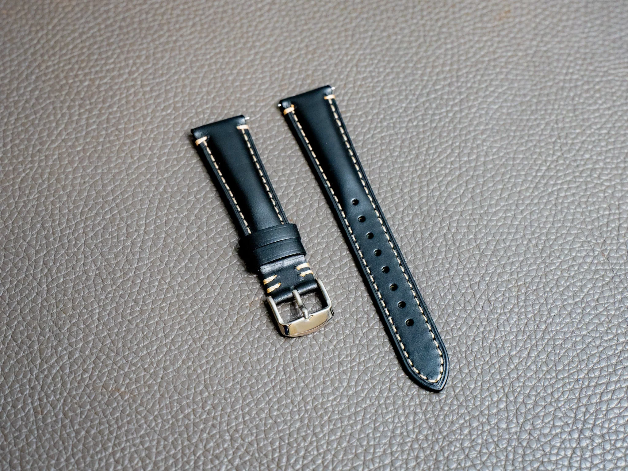 Cordoba Leather Watch Band - Black - Image 2