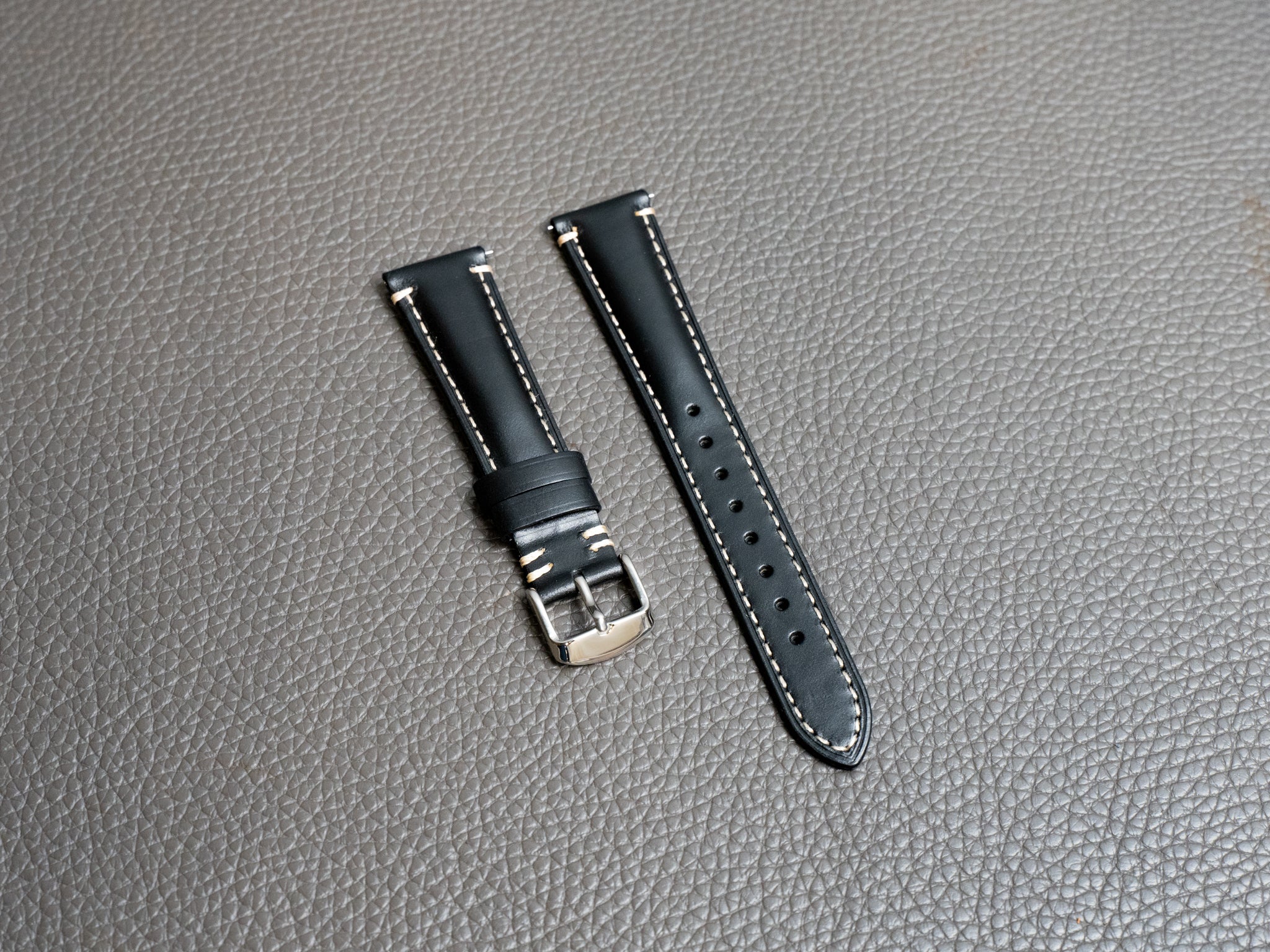 Cordoba Leather Watch Band - Black - Image 3