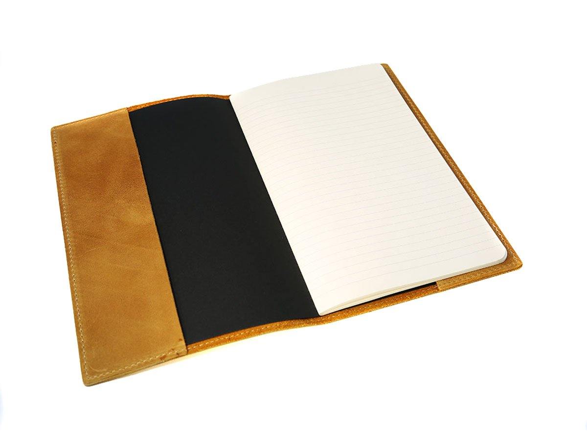 Crazy Horse Large Leather Journal - Wheat - Image 2