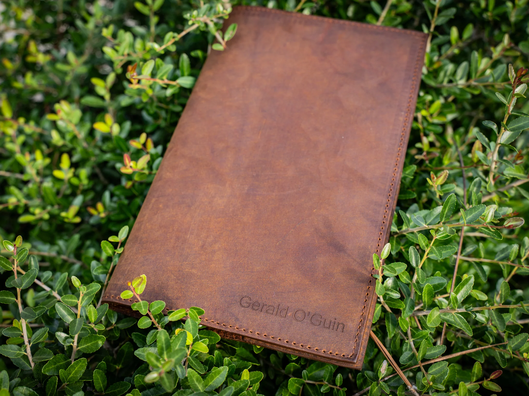 Crazy Horse Leather Moleskine Cahier Journal - Brown - Image 7