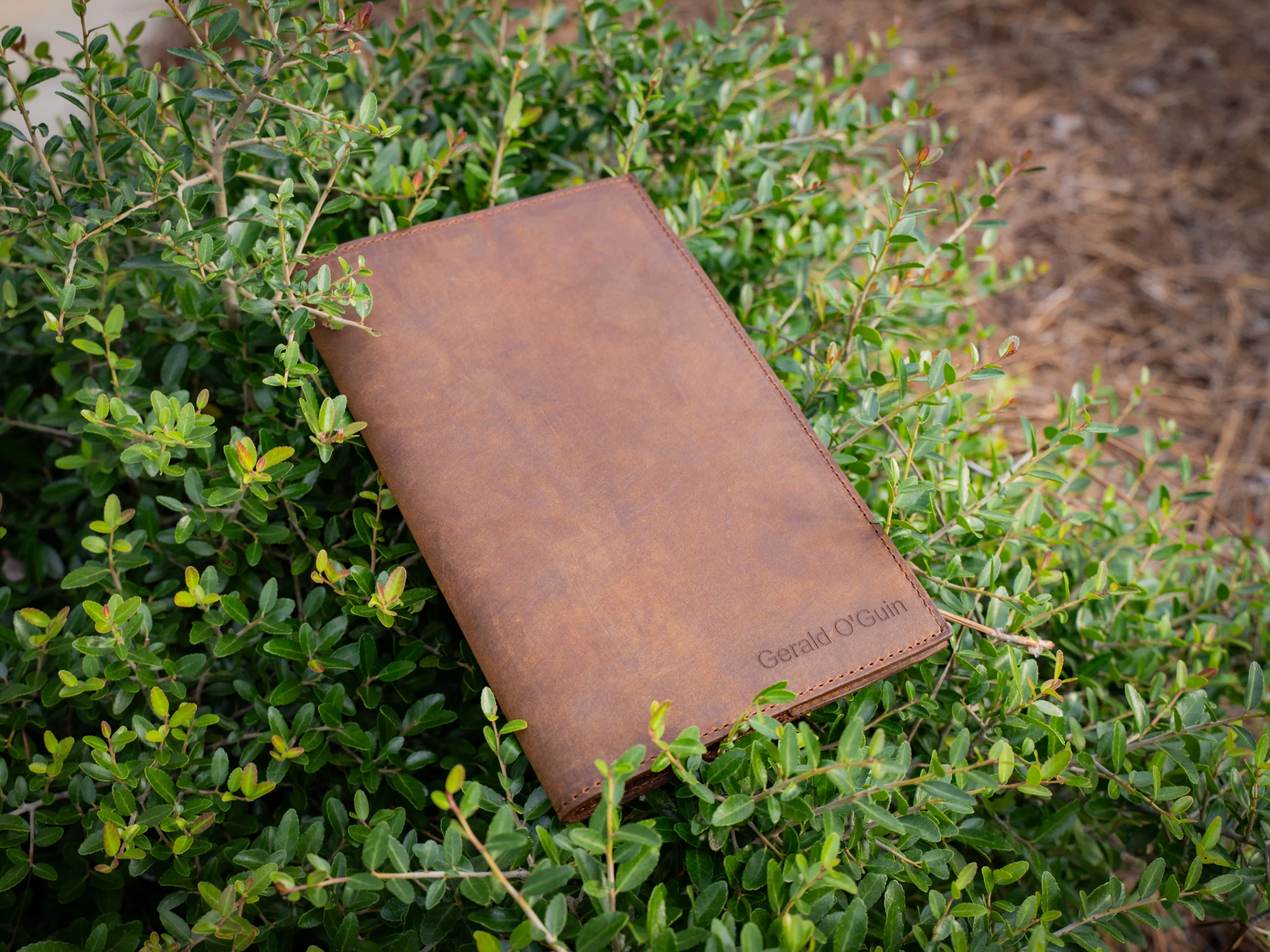 Crazy Horse Leather Moleskine Cahier Journal - Brown - Image 9