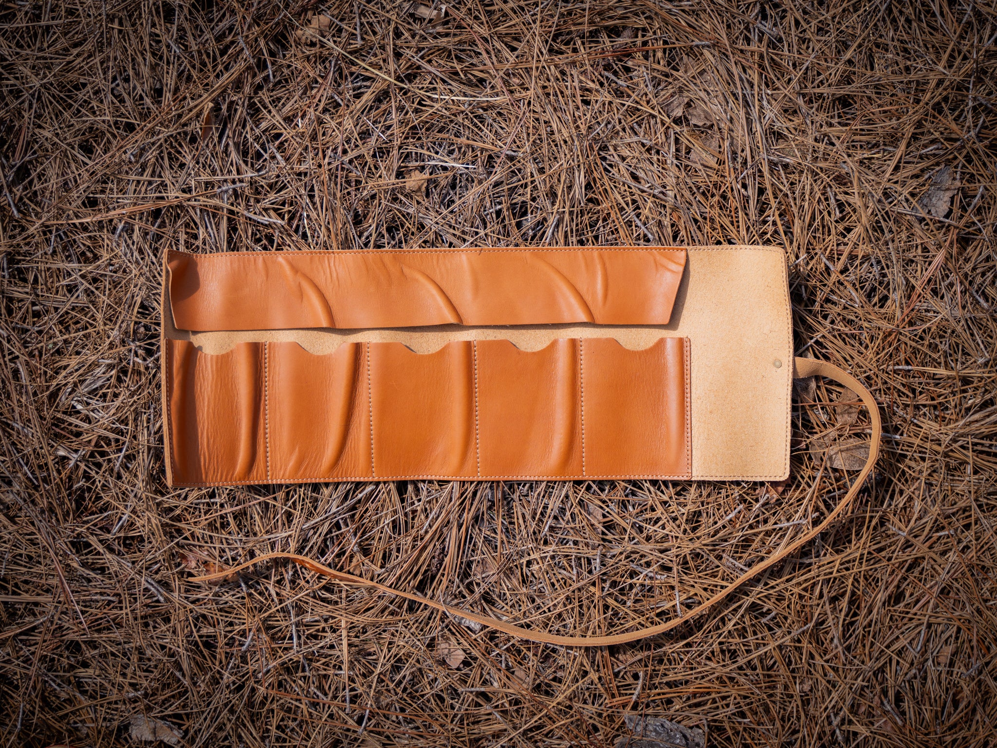 Milwaukee Leather Watch Roll - Natural - Image 5