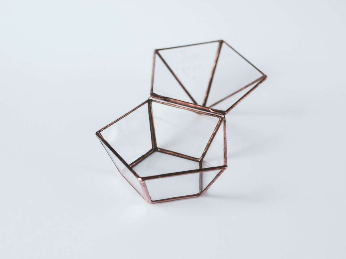 Geometric Glass Ring Box - Image 4