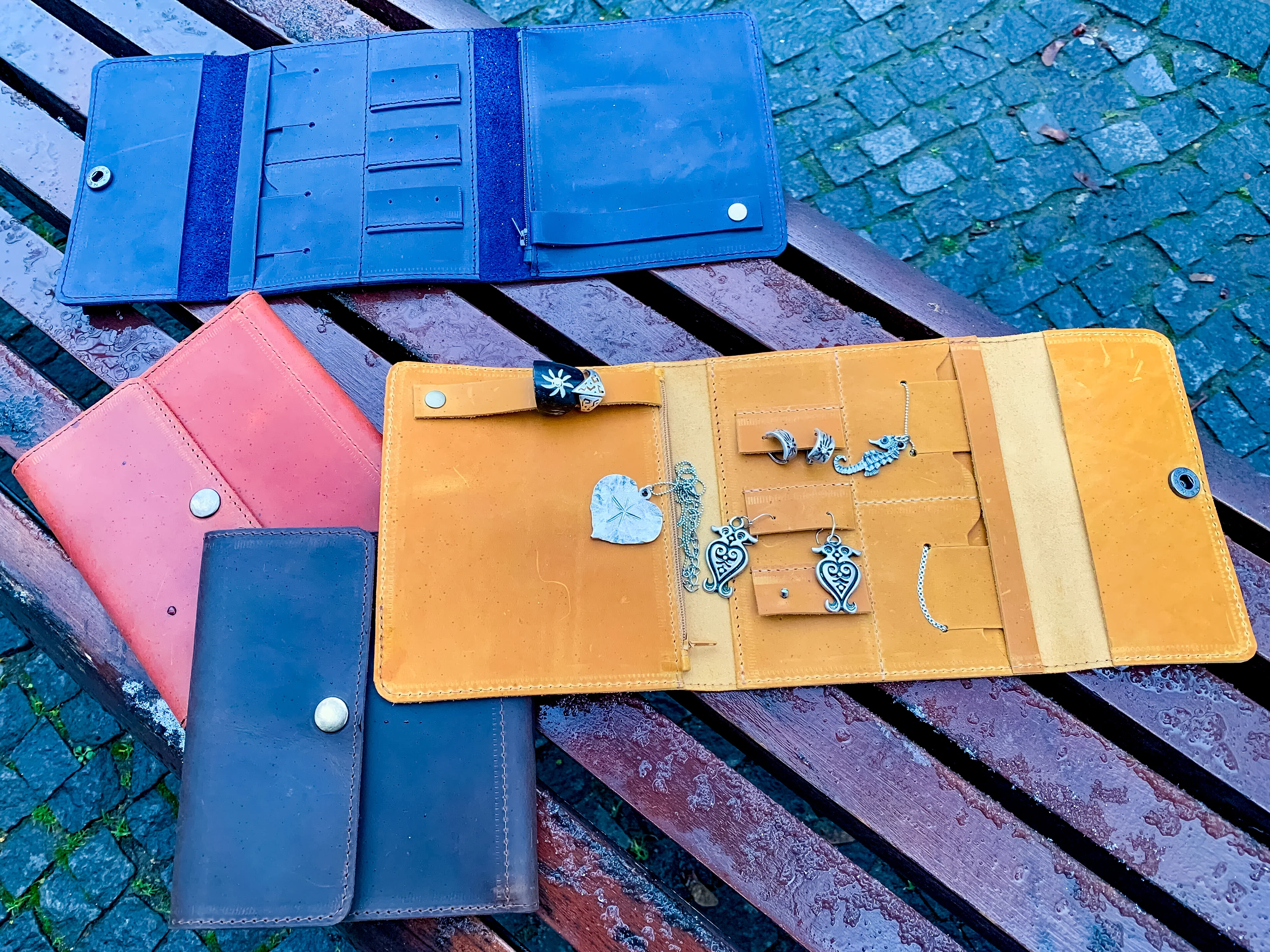 Handmade Leather Jewelry Case - Image 5