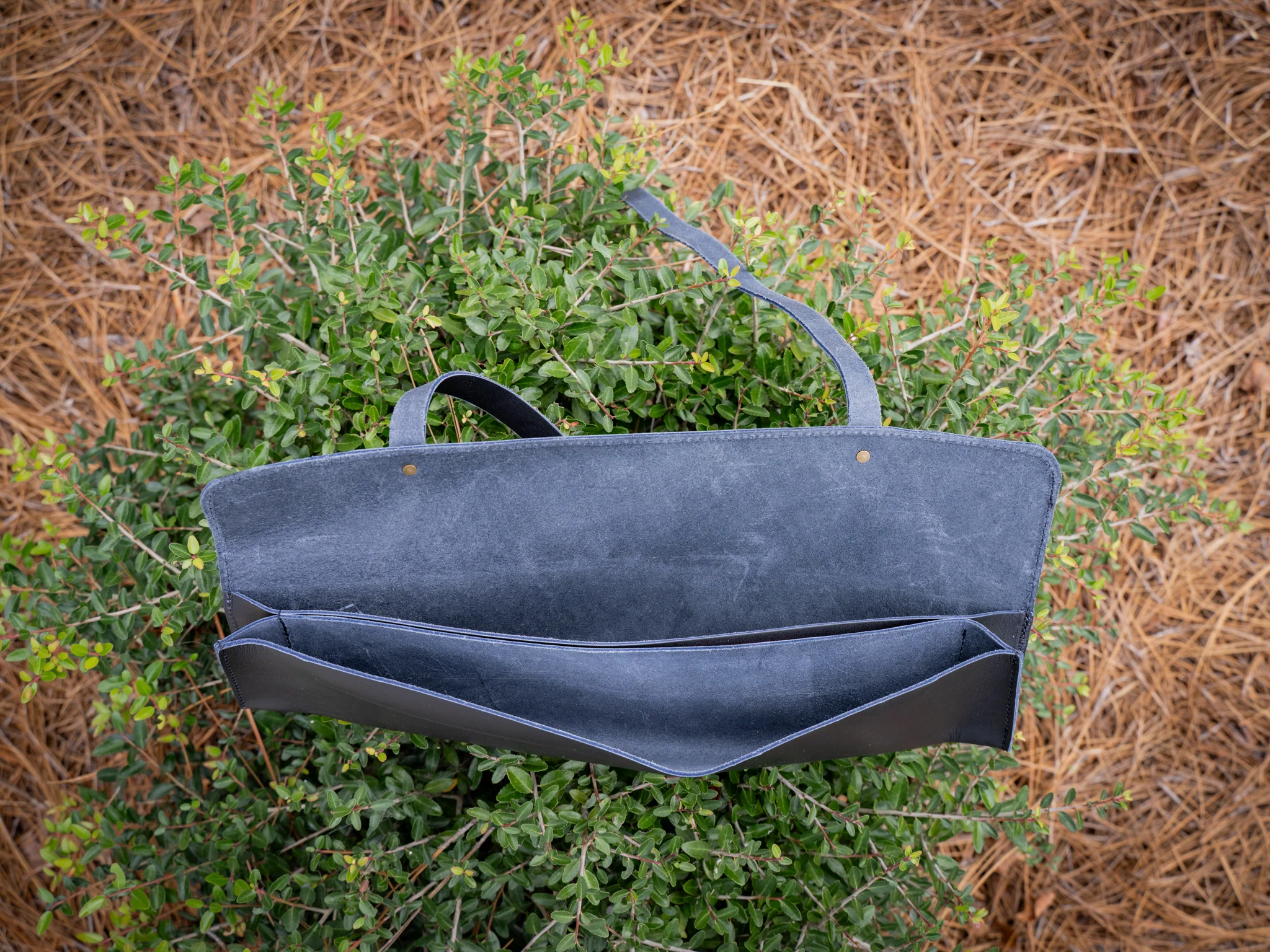 Handmade Leather Knife Case - Black - Image 4
