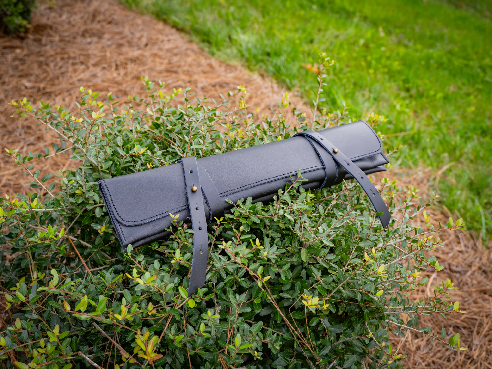 Handmade Leather Knife Case - Black - Image 9