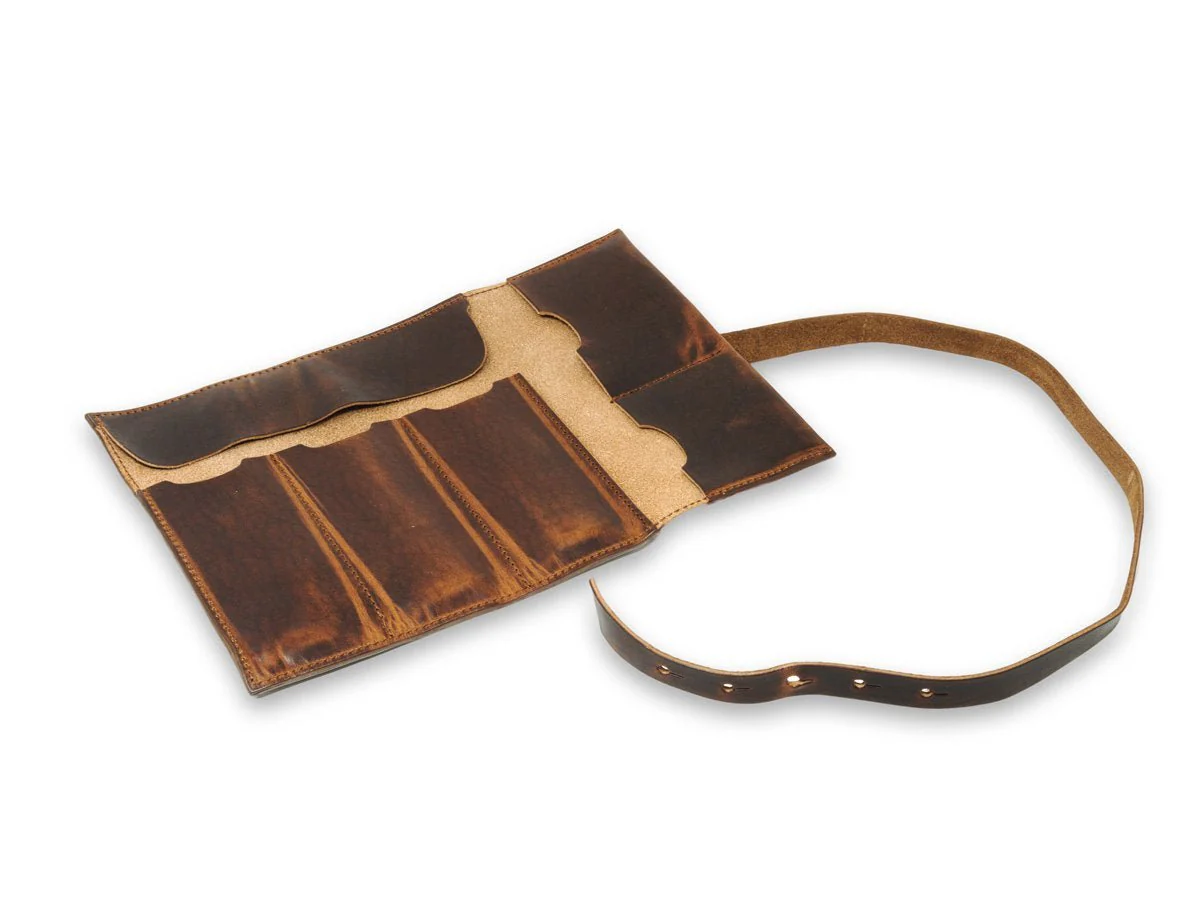 Milwaukee Leather Cigar Wallet - Chestnut - Image 2