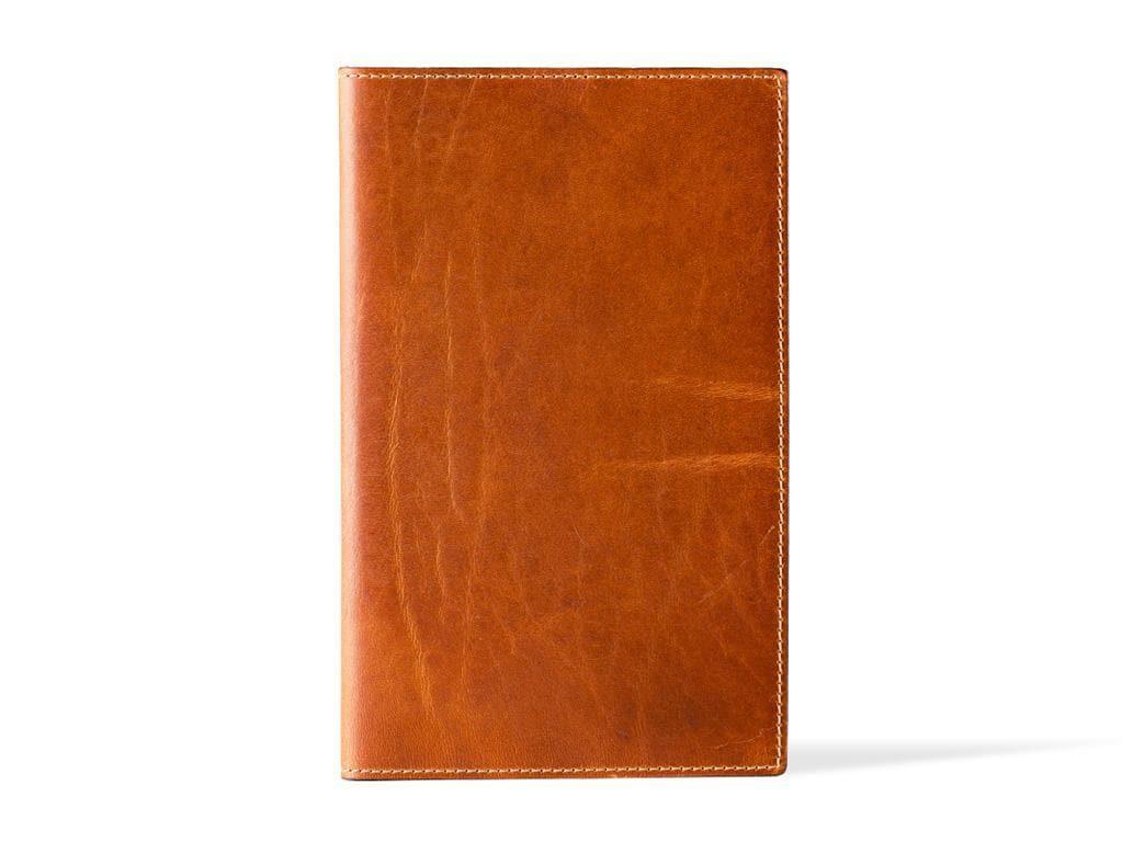 Horween Leather Moleskine Cahier Notebook Cover - Natural - Image 3