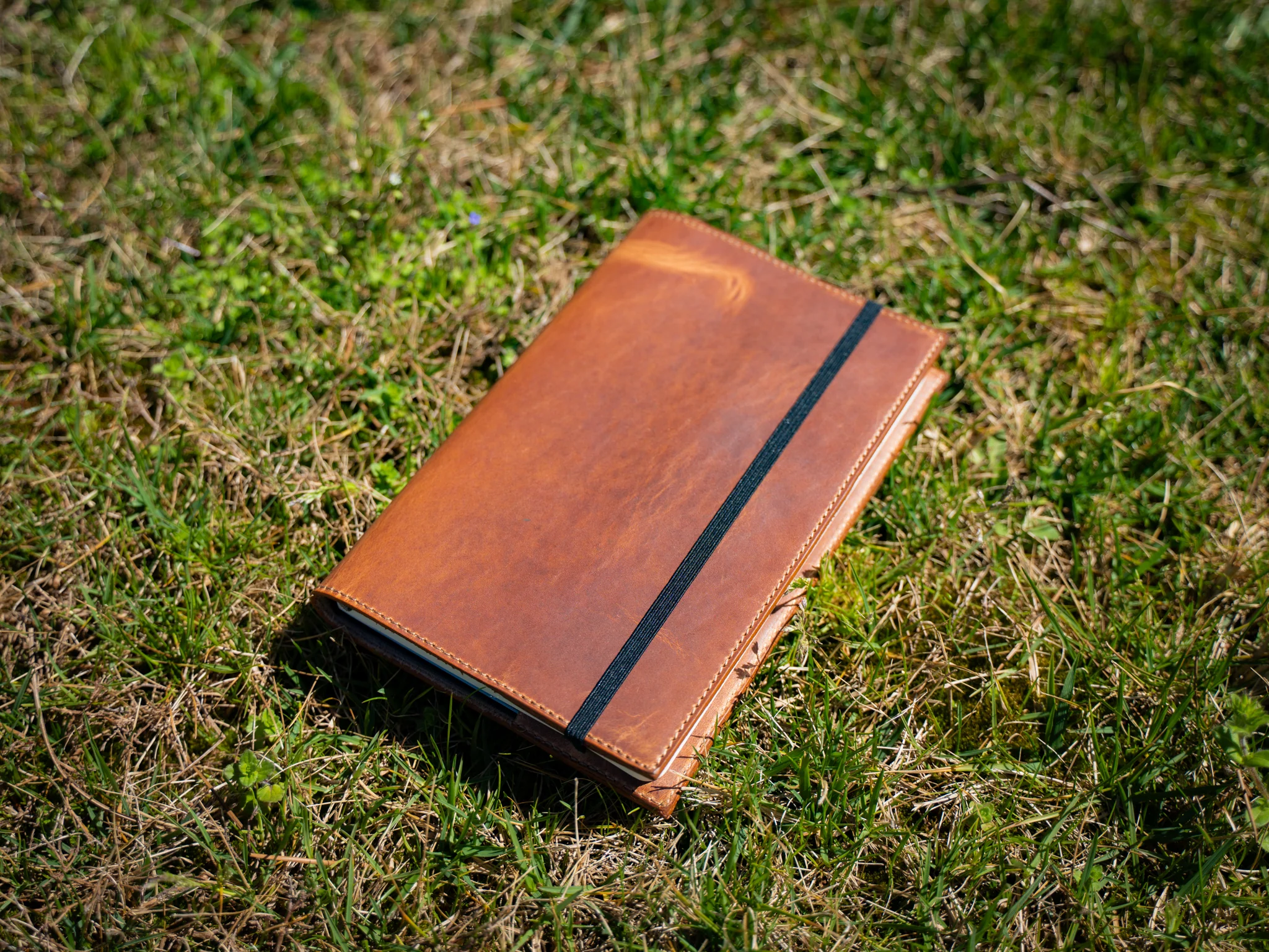Horween Leather Moleskine Classic Journal - Natural - Image 2