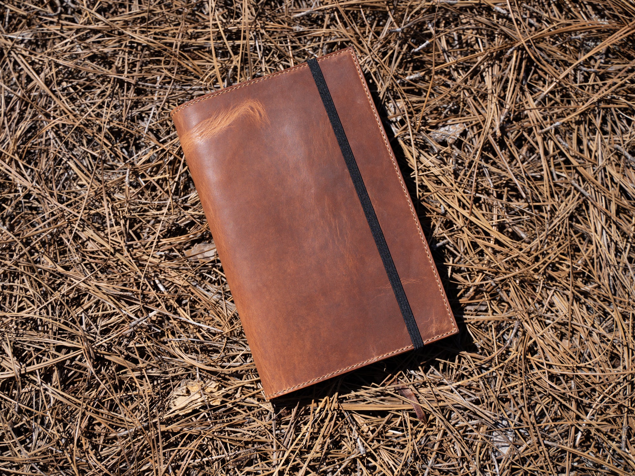 Horween Leather Moleskine Classic Journal - Natural - Image 4