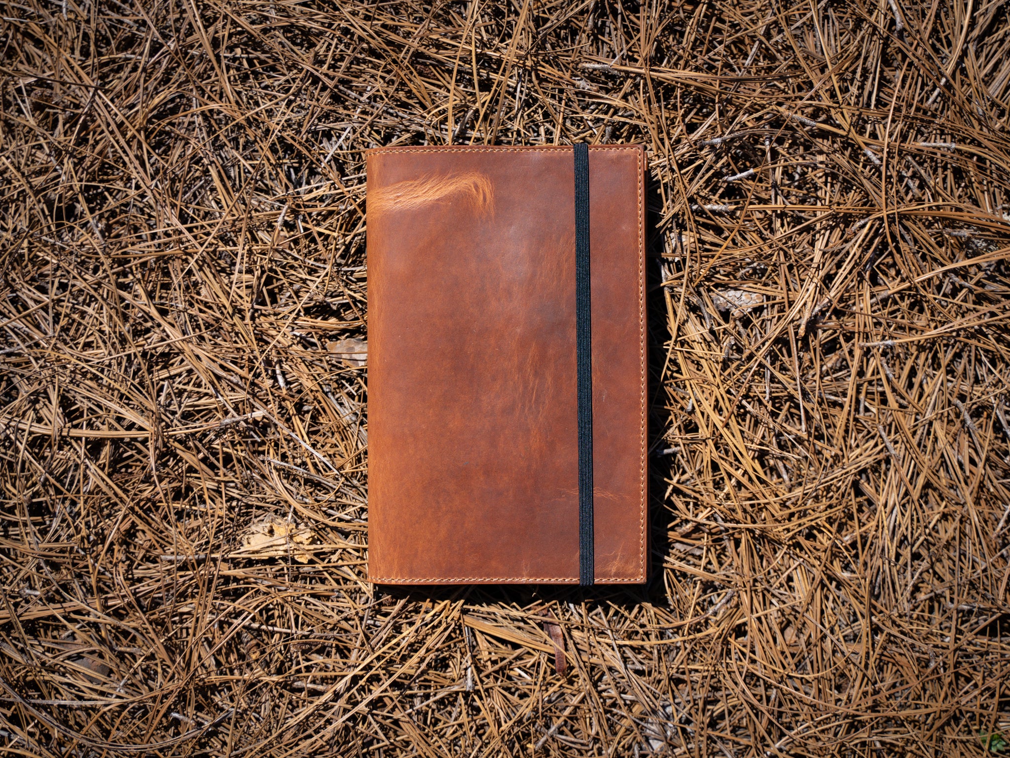 Horween Leather Moleskine Classic Journal - Natural - Image 5