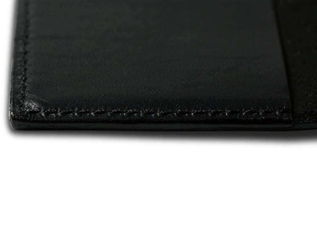 Horween Leather Moleskine Classic Notebook Cover - Black - Image 3
