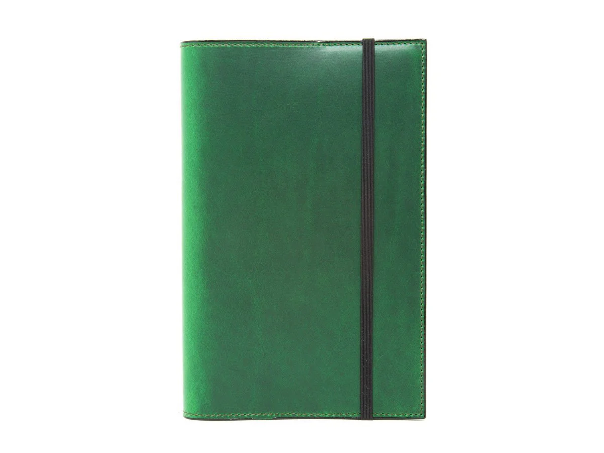 Horween Leather Moleskine Classic Notebook Cover - Green - Image 2