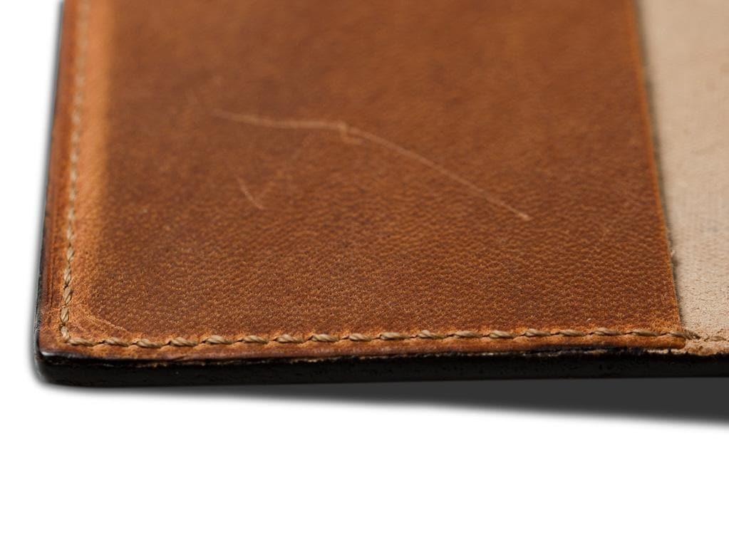 Horween Leather Moleskine Classic Notebook Cover - Natural - Image 4
