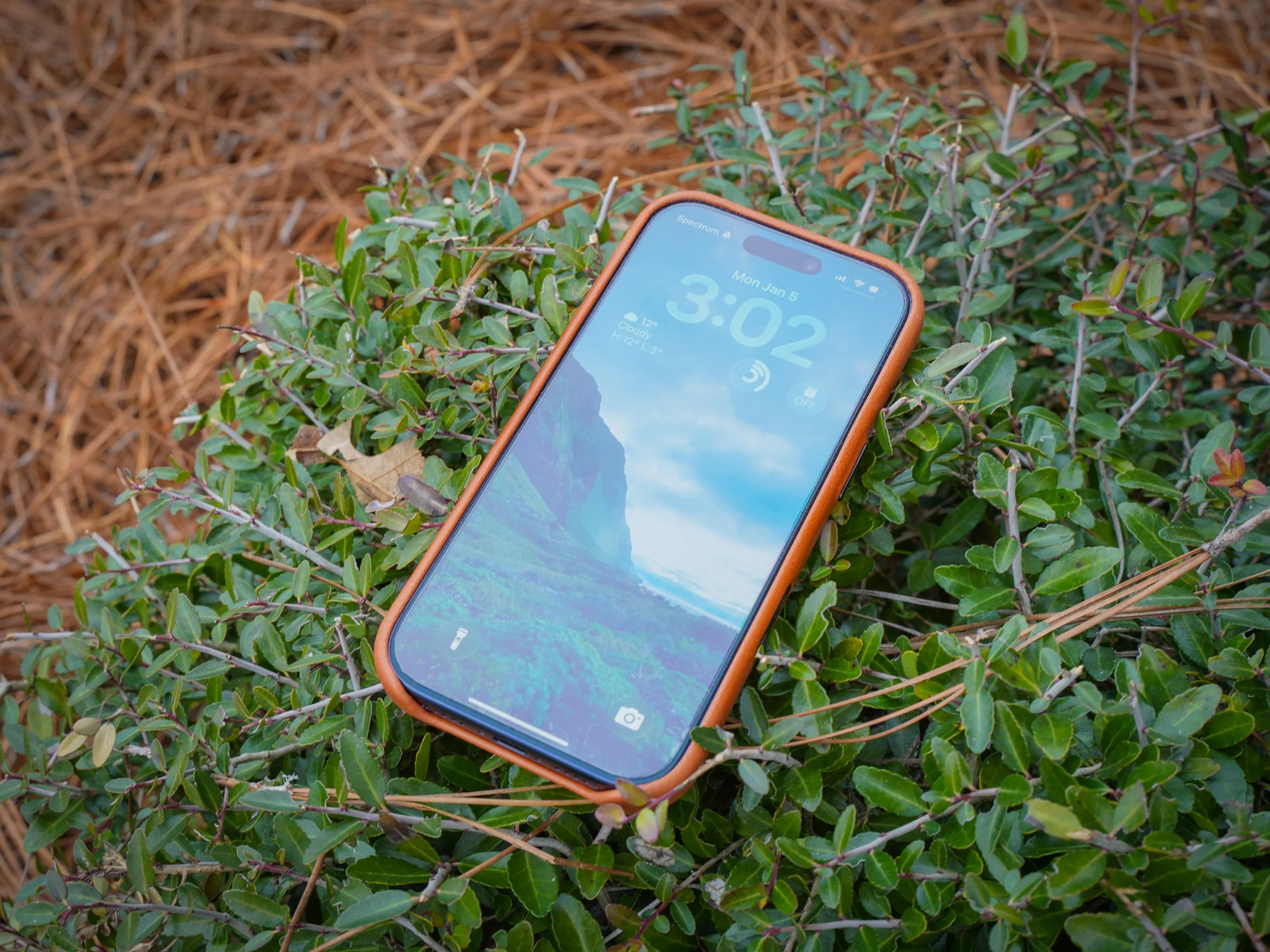 iPhone 17 Leather Case - Natural - Image 2