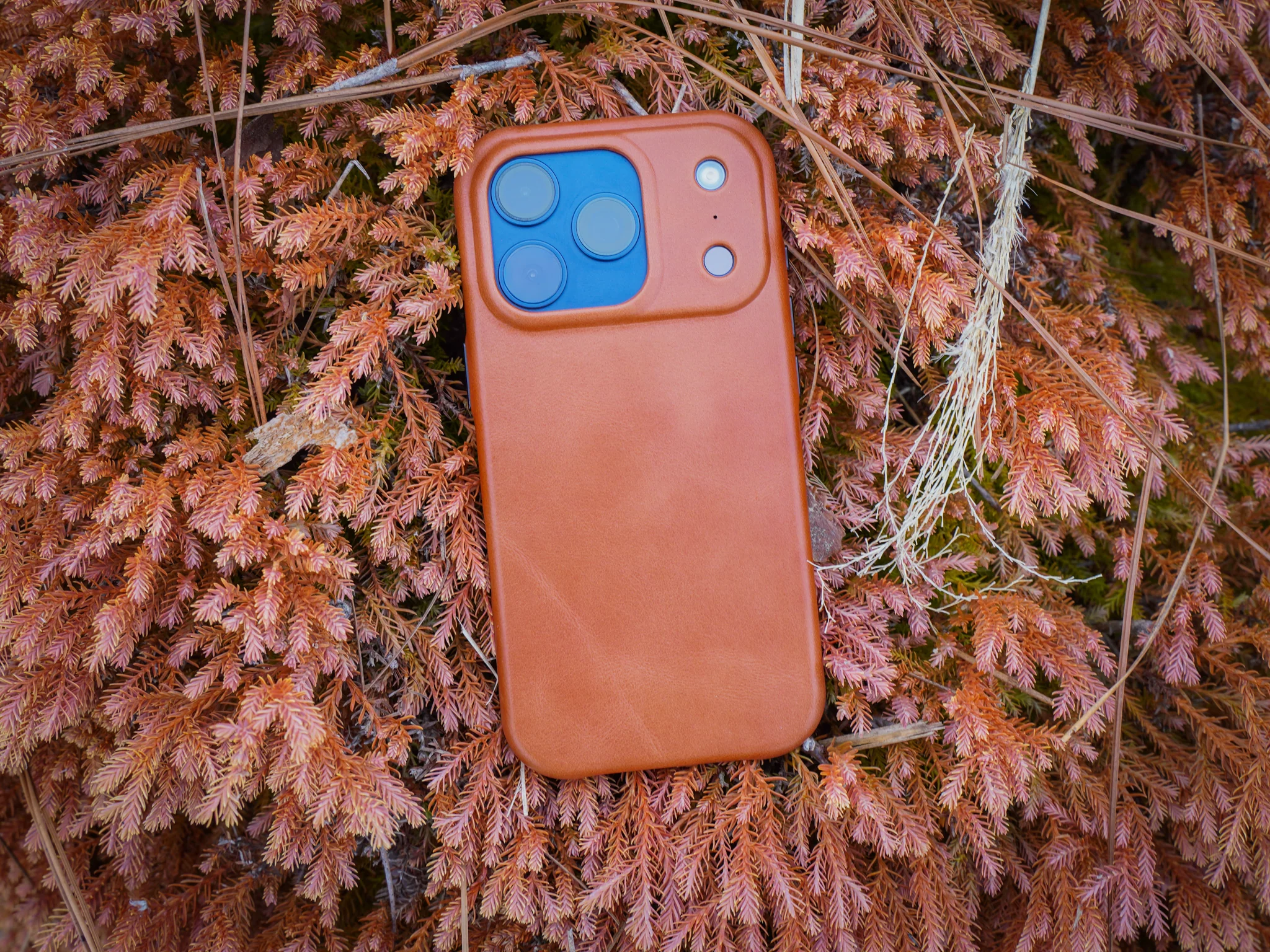 iPhone 17 Leather Case - Natural - Image 5
