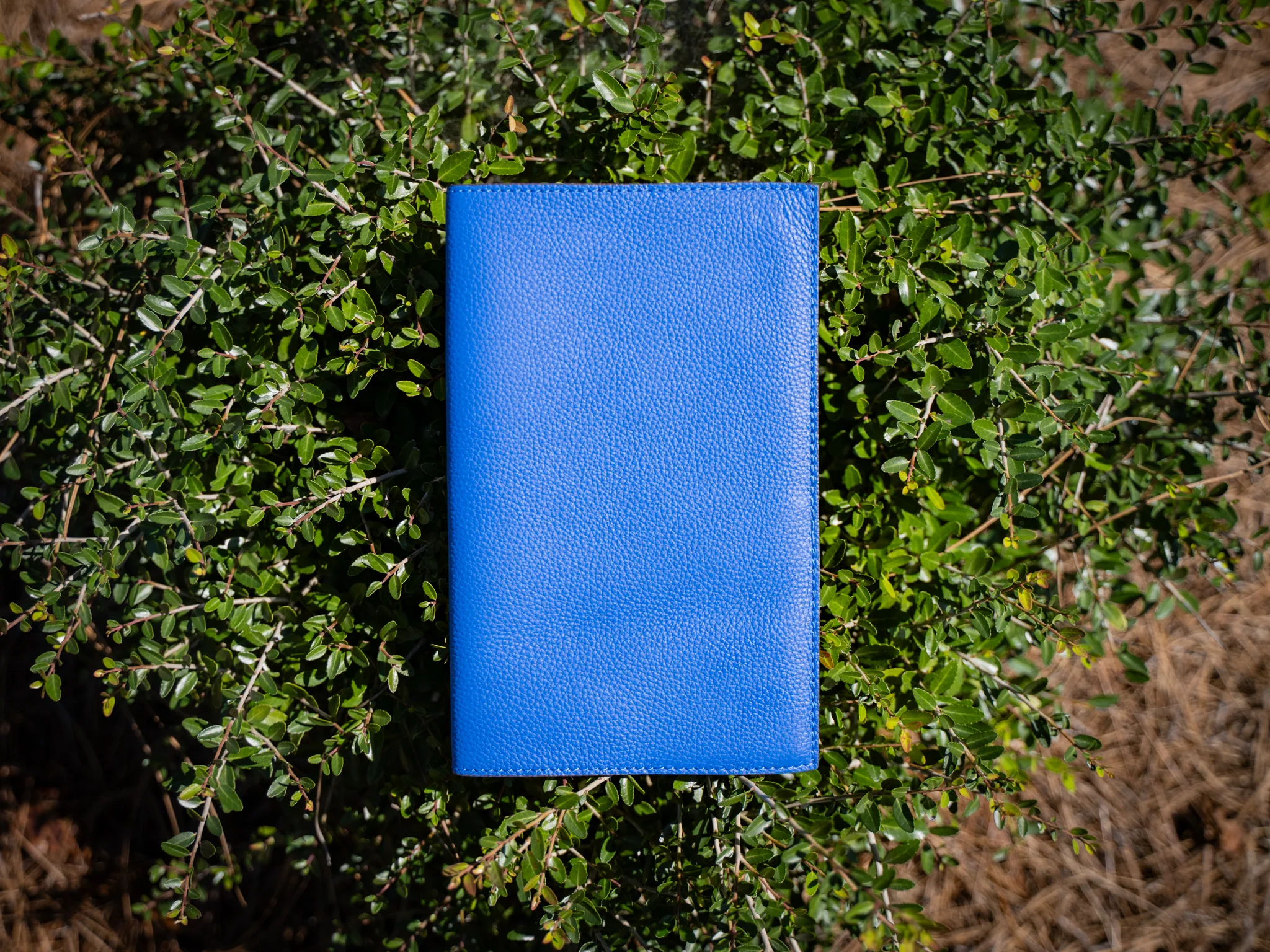 Italian Leather Moleskine Cahier Journal - Ultramarine - Image 6