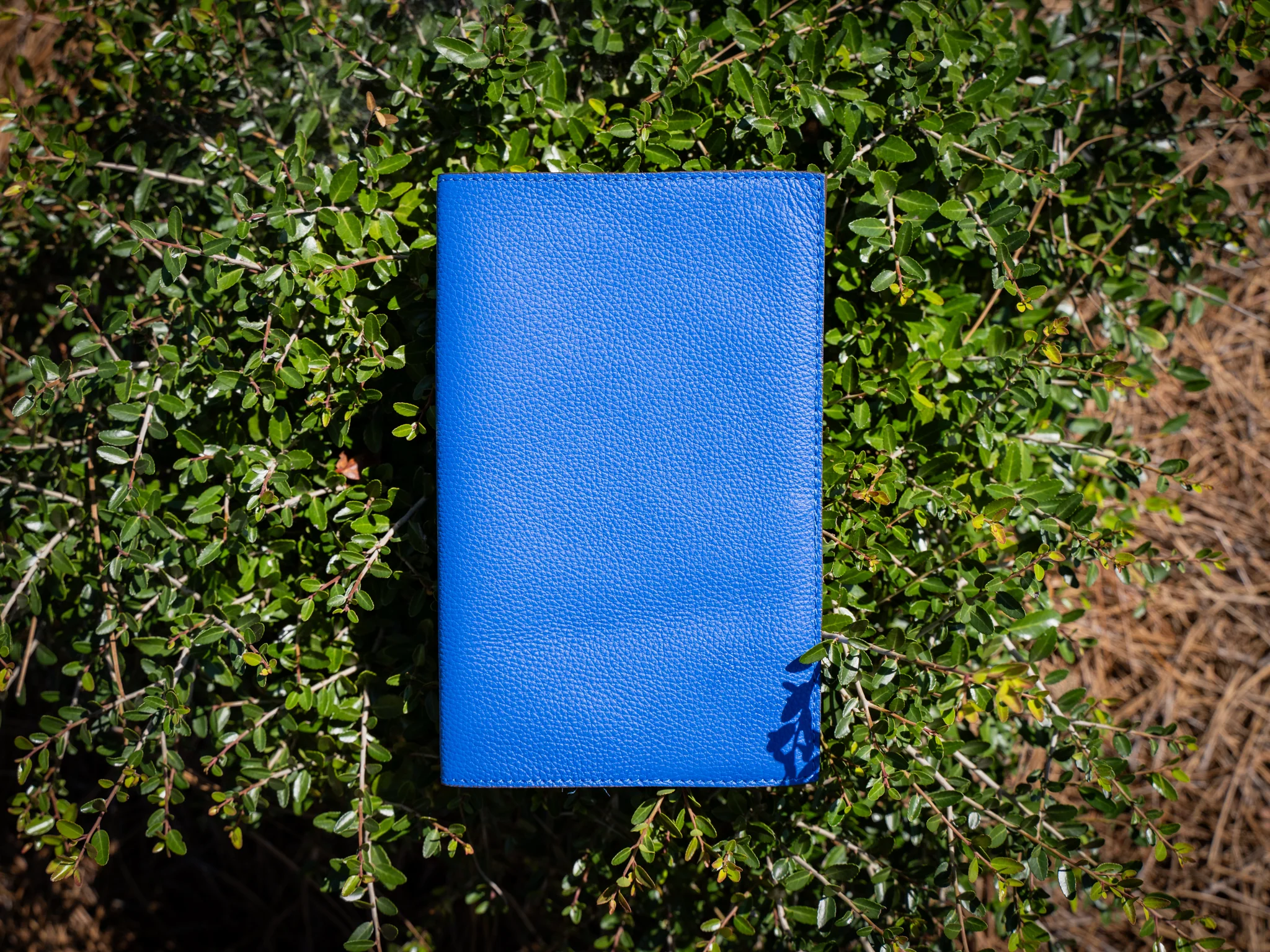 Italian Leather Moleskine Cahier Journal - Ultramarine - Image 7
