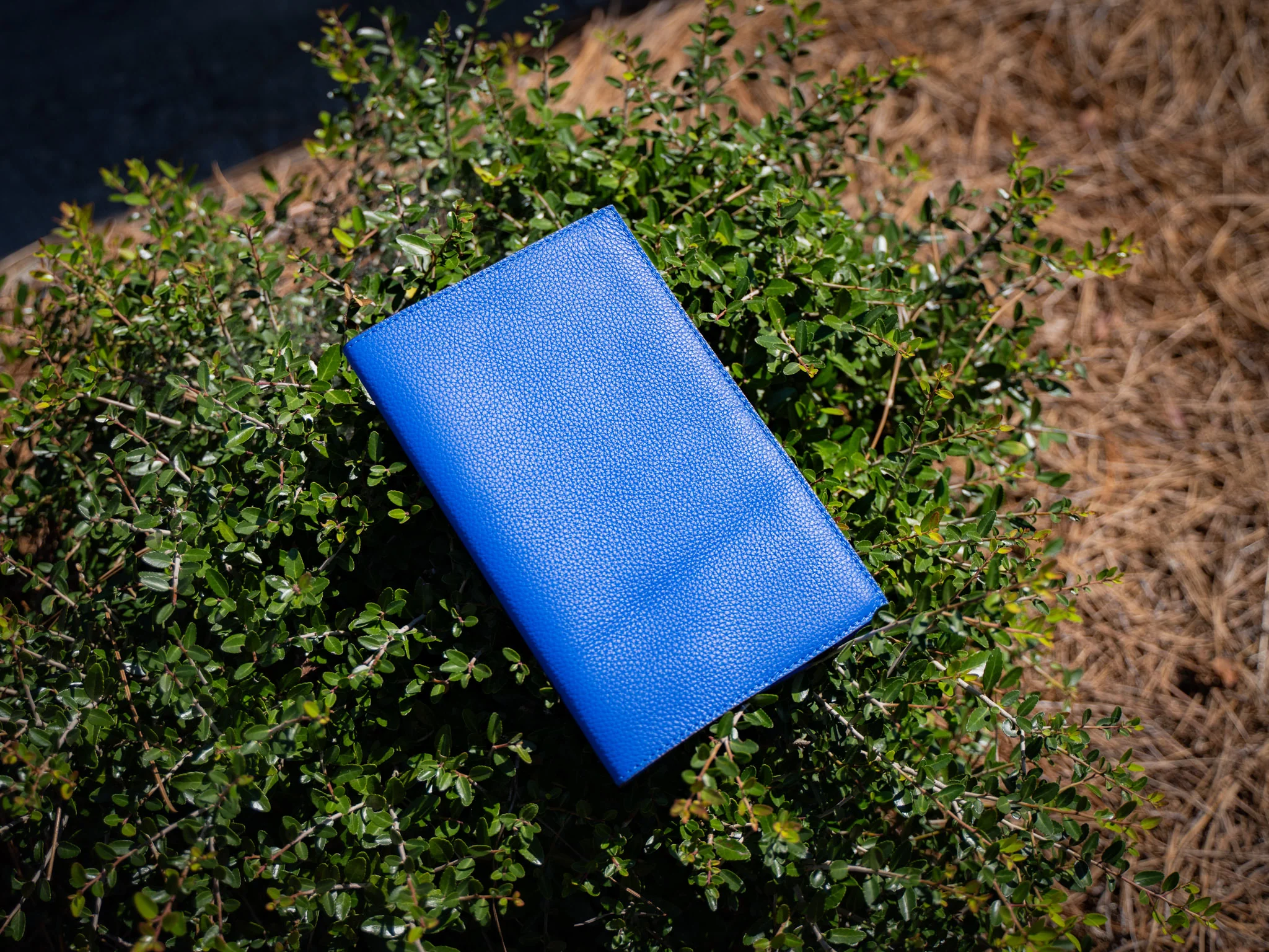 Italian Leather Moleskine Cahier Journal - Ultramarine - Image 9