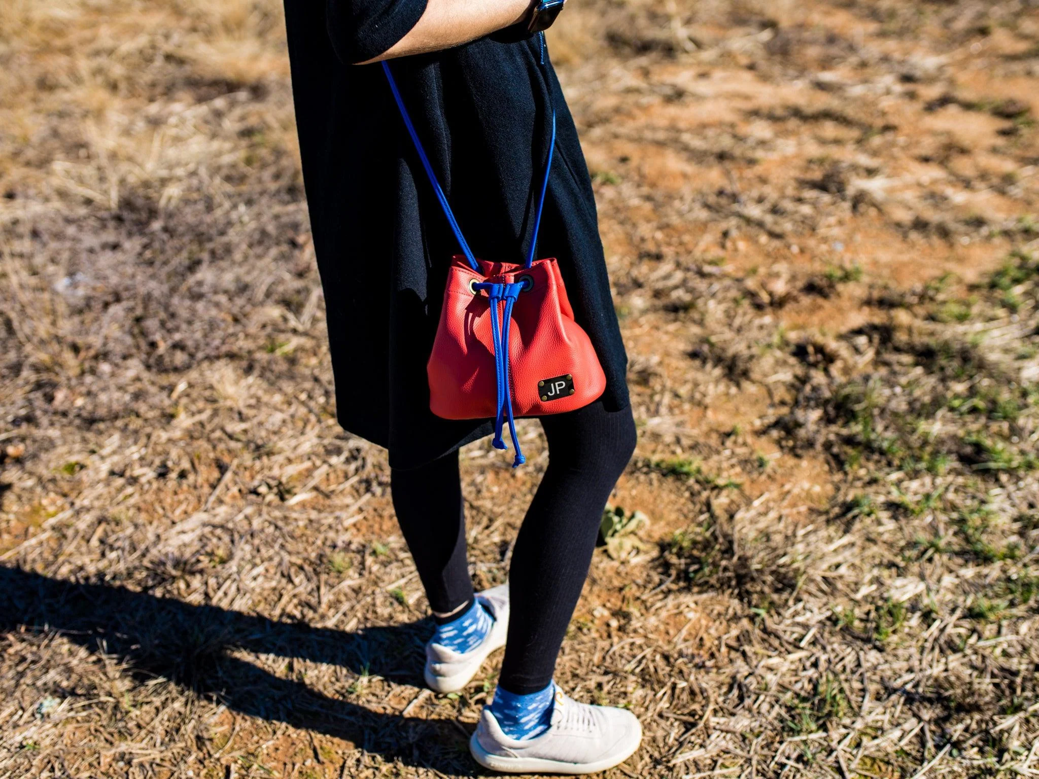 Italian Leather Owl Bag - Red - Image 2