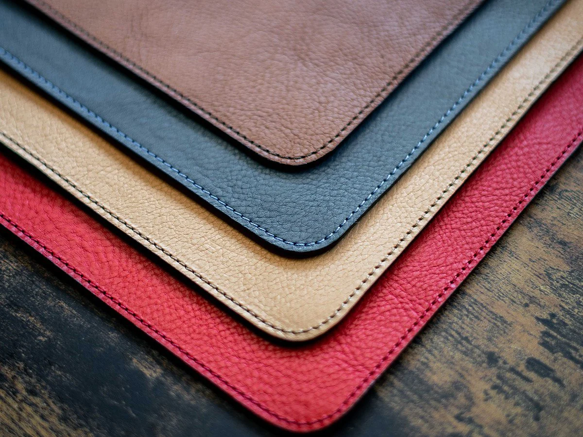 Italian Leather Table Mat - Brown - Image 4