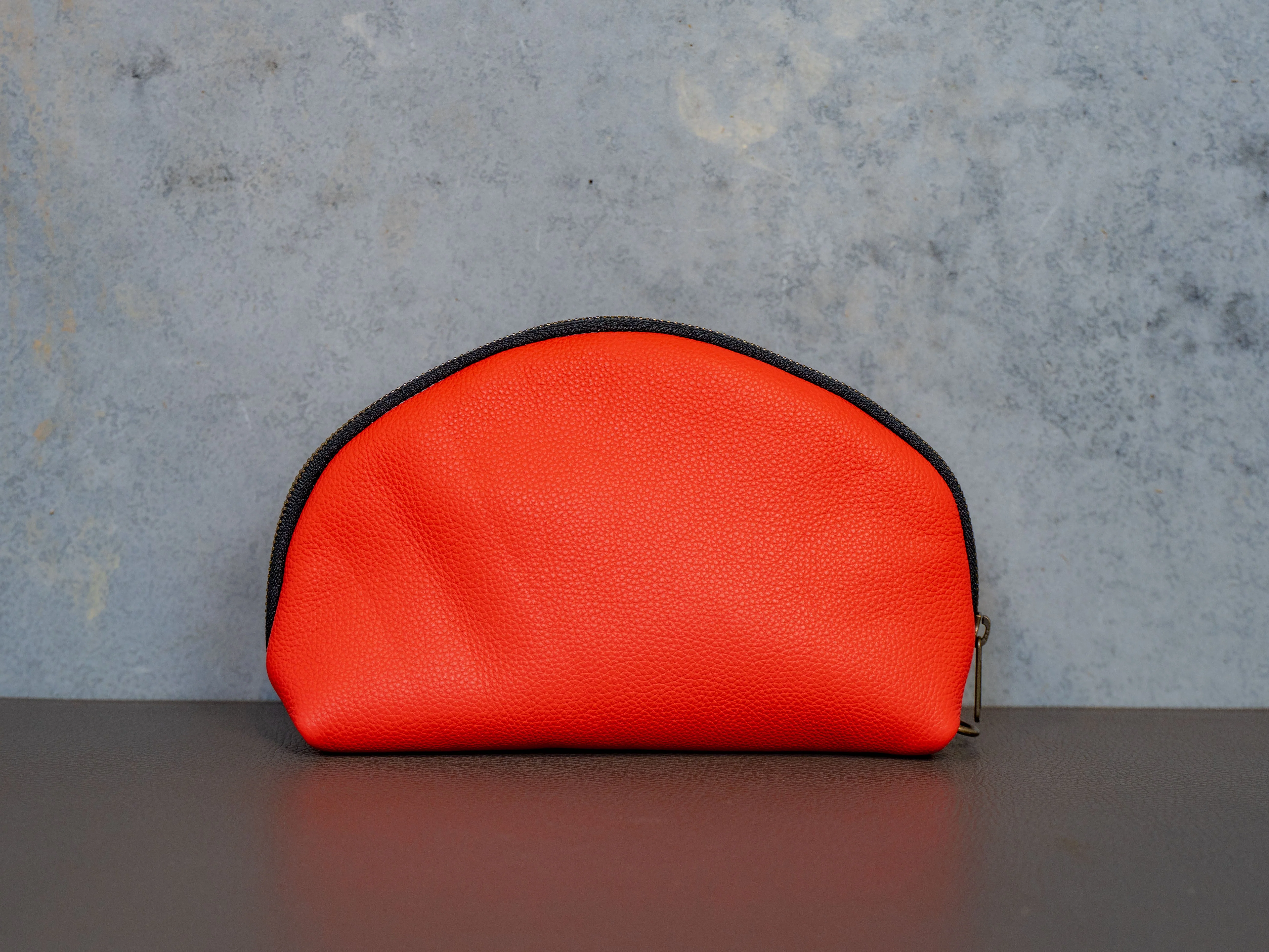 Italian Leather Travel Pouch 2.0 - Red - Image 4
