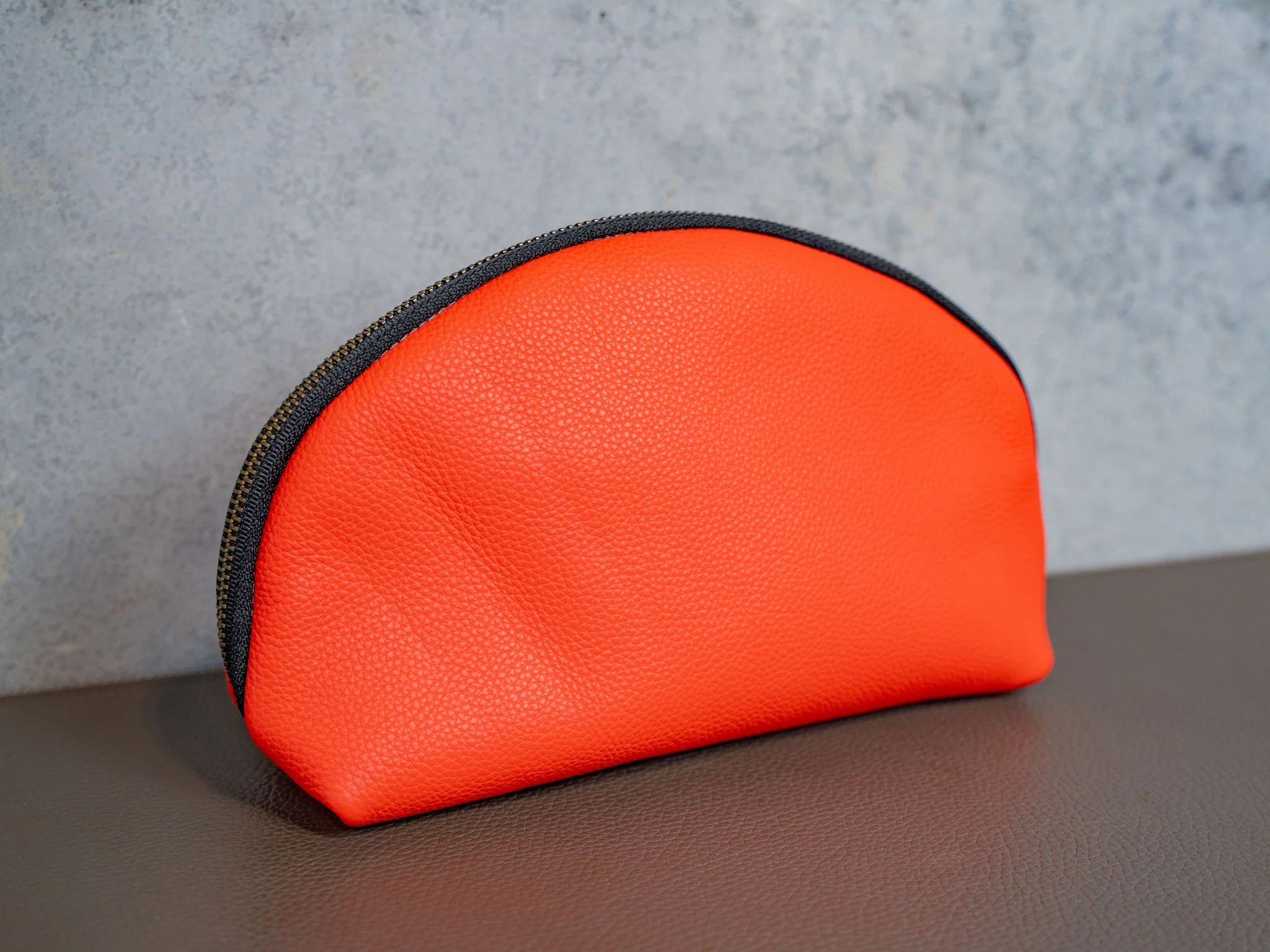 Italian Leather Travel Pouch 2.0 - Red - Image 6
