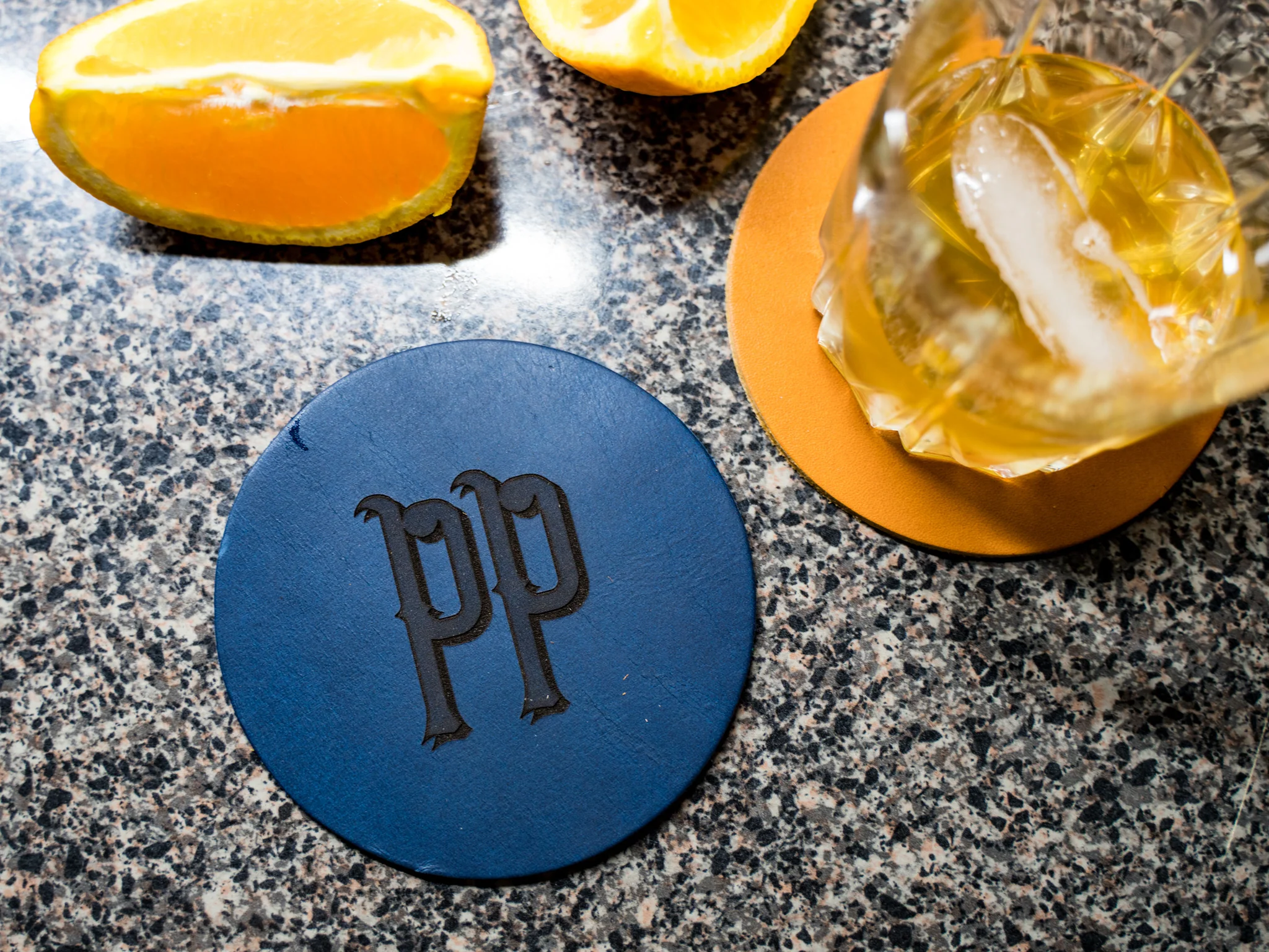 Leather Coaster - Random Color - Image 3