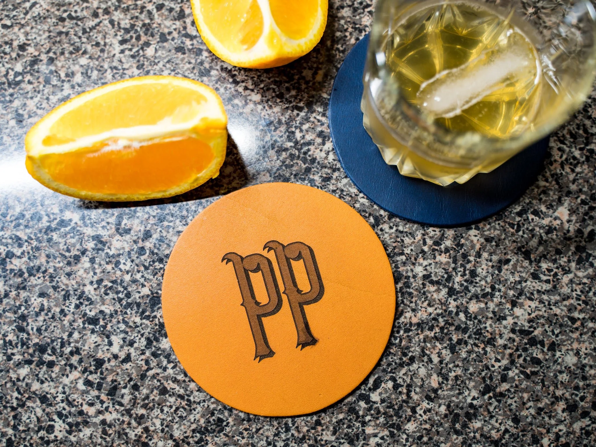 Leather Coaster - Random Color - Image 4
