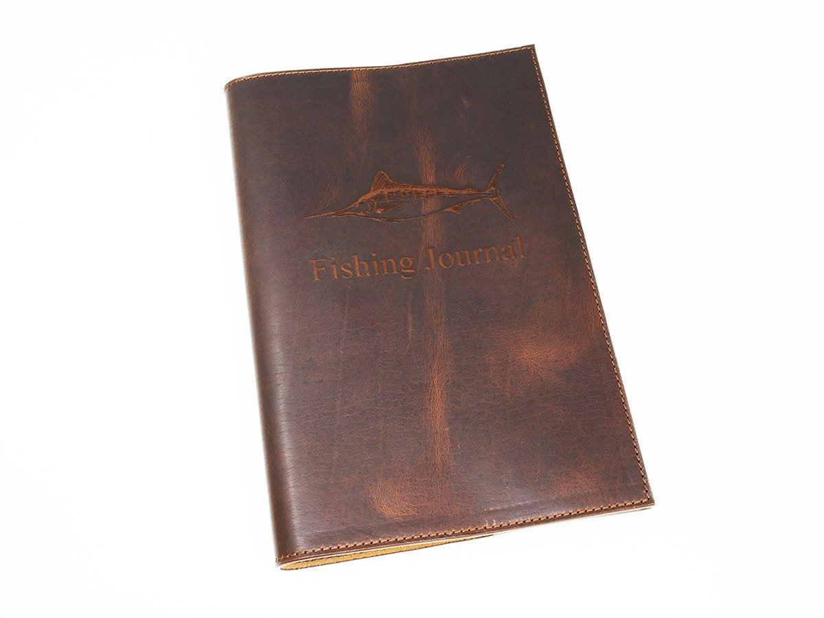 Leather Fishing Log - Chestnut - Image 2