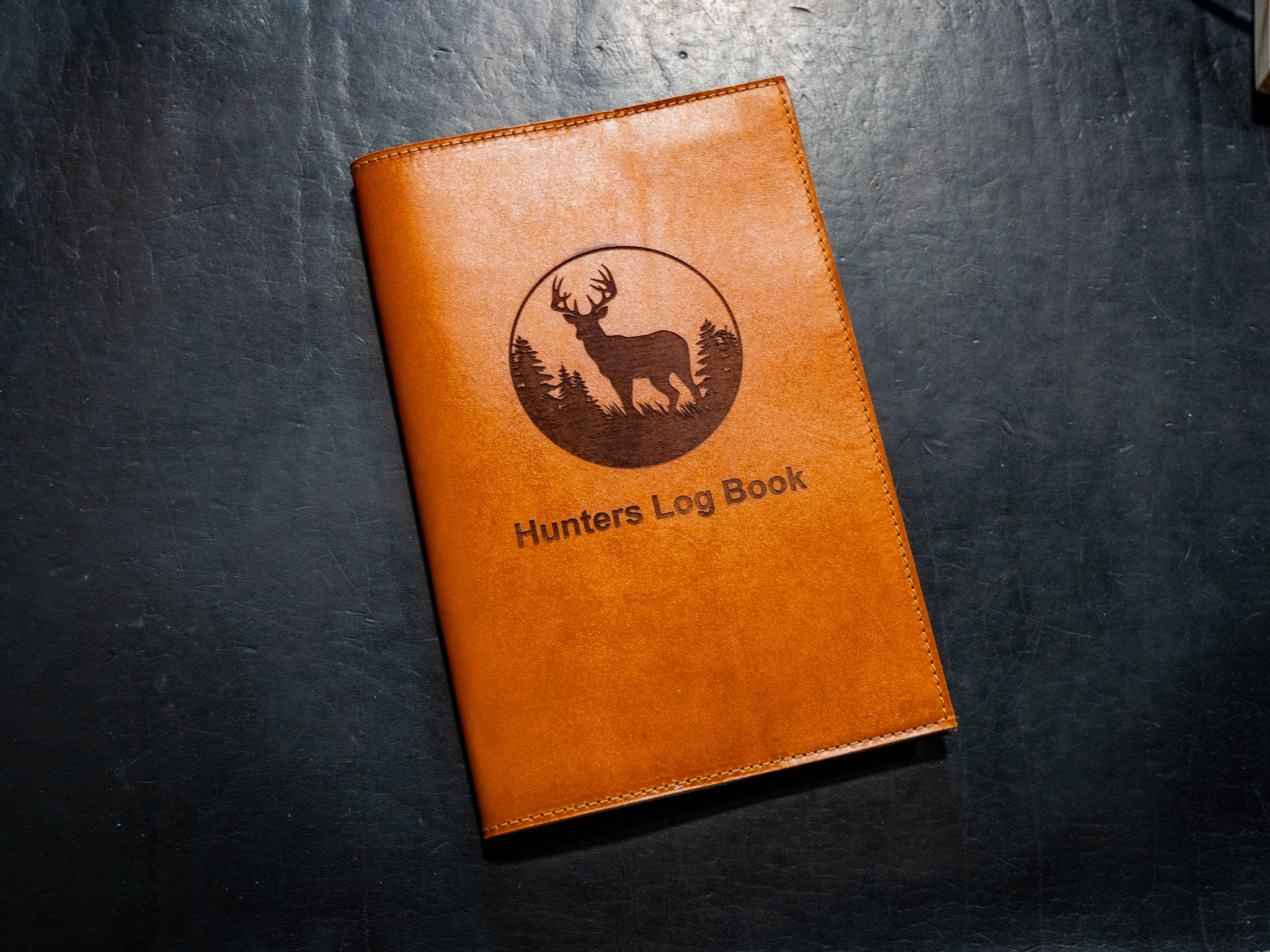 Leather Hunters Log Book - Natural - Image 3