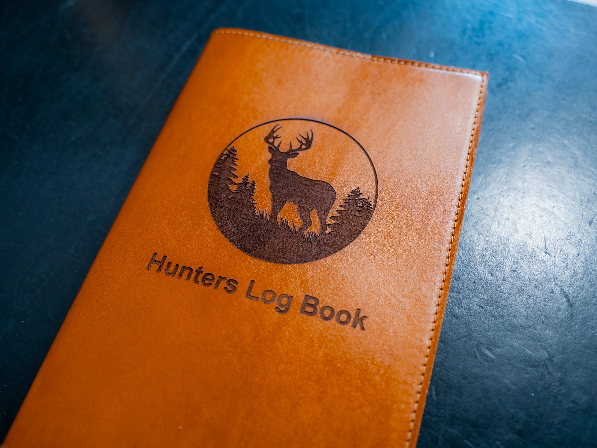 Leather Hunters Log Book - Natural - Image 4