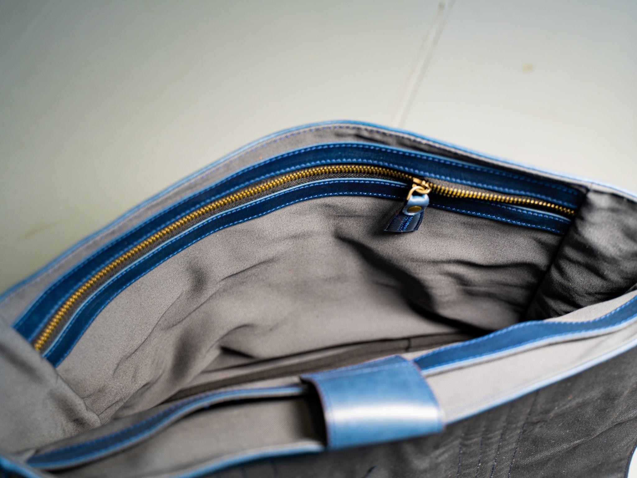 Leather Man Work Bag - Green - Image 4