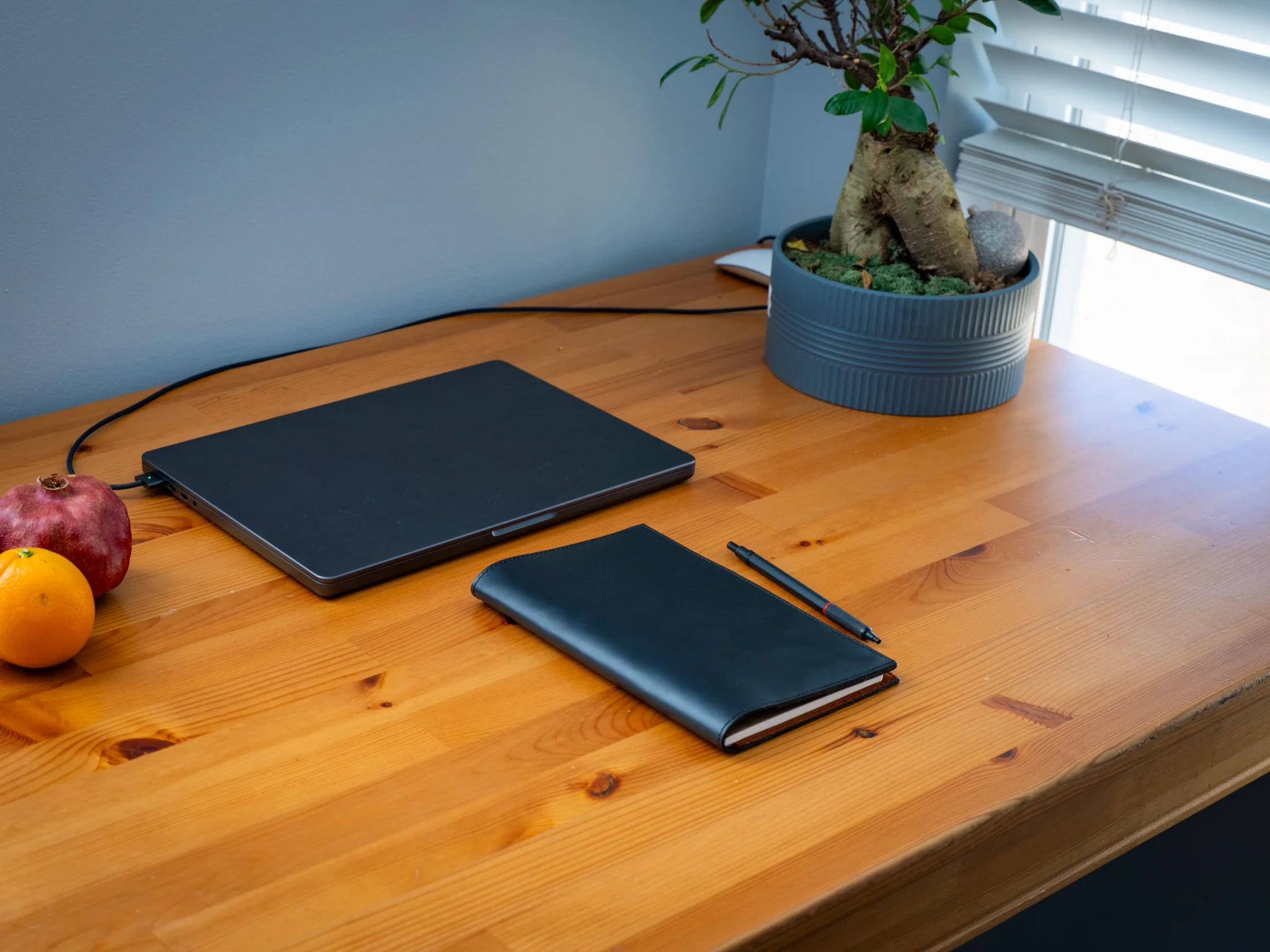 Leather Moleskine Journal Case - Black - Image 3