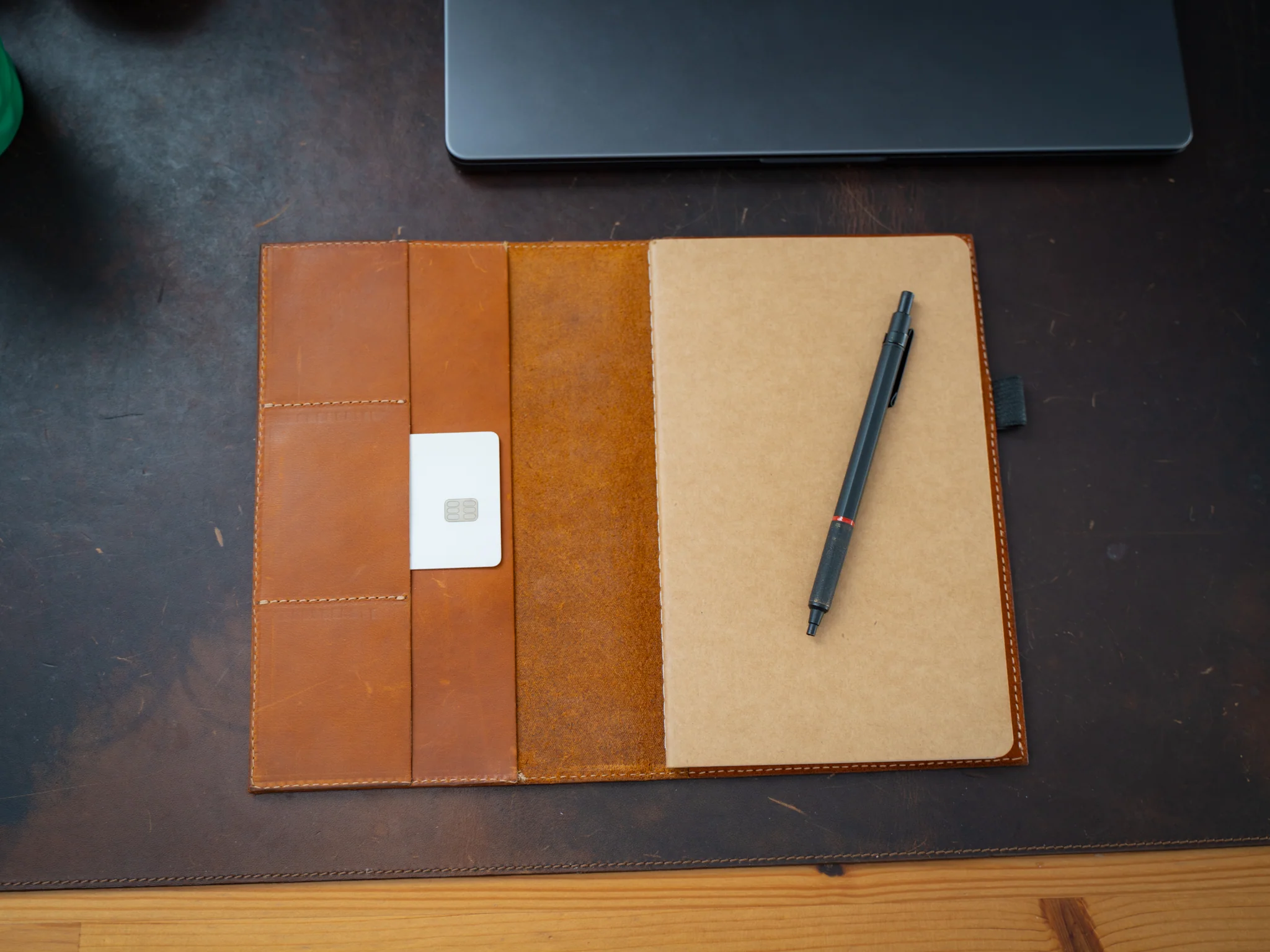 Leather Moleskine Journal Case - Natural - Image 3