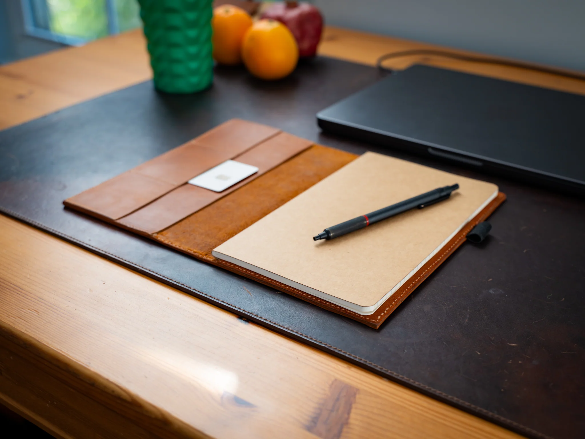 Leather Moleskine Journal Case - Natural - Image 6