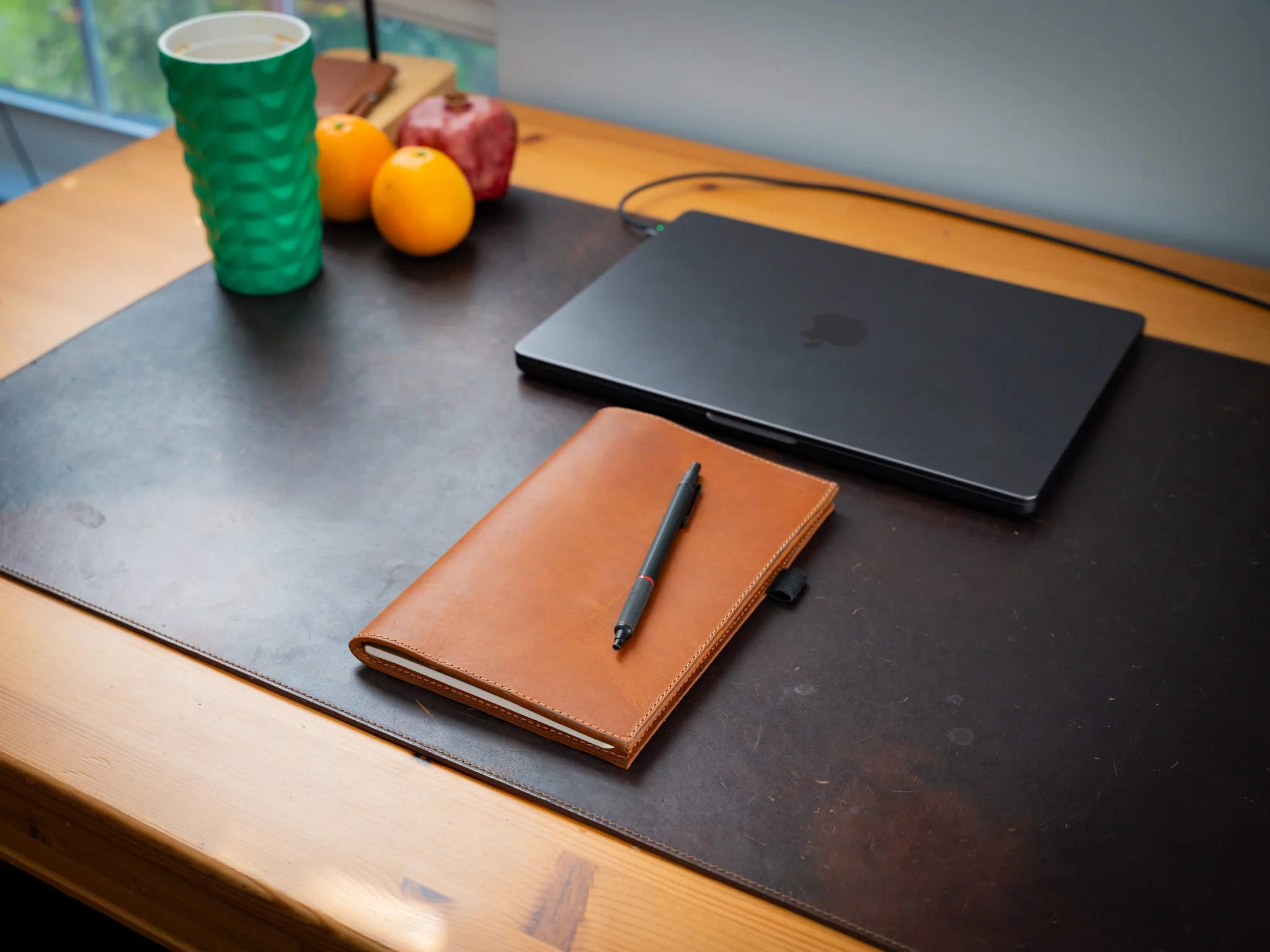 Leather Moleskine Journal Case - Natural - Image 7