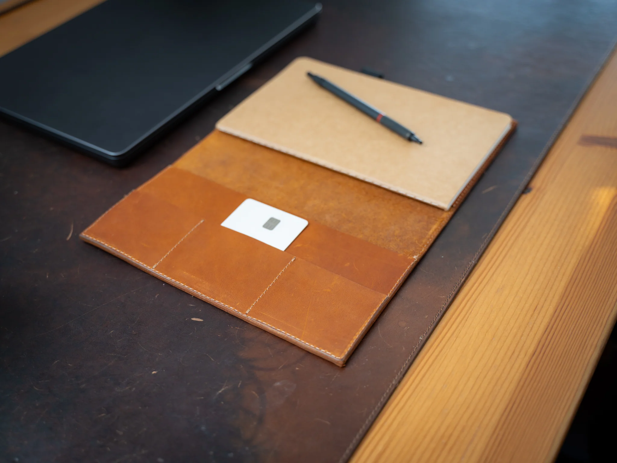 Leather Moleskine Journal Case - Natural - Image 8