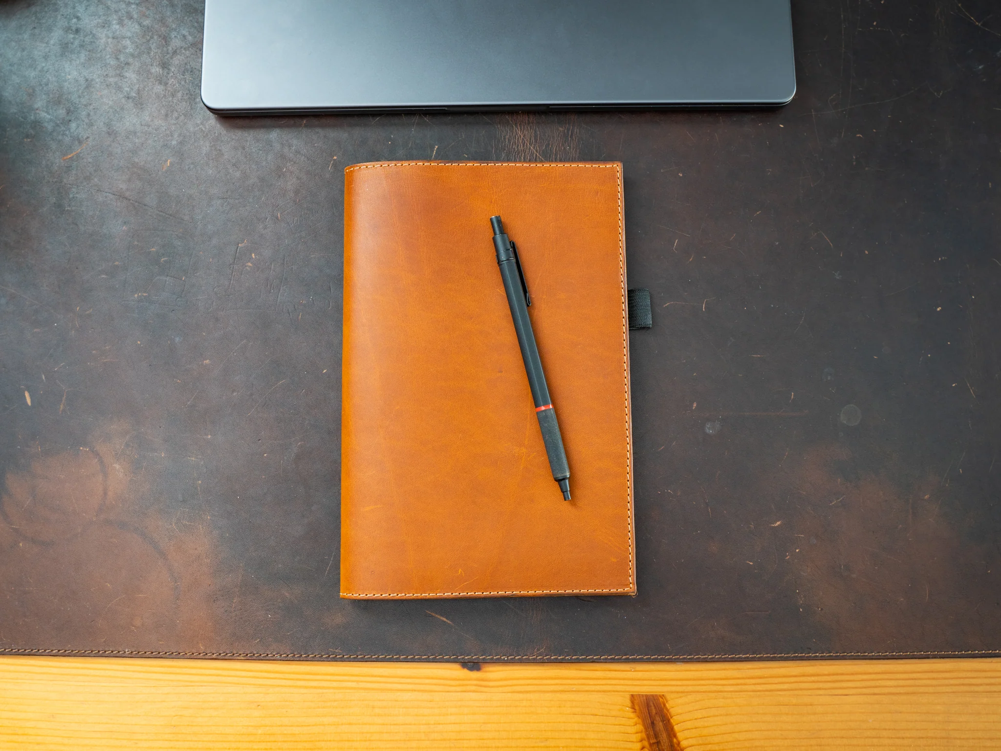 Leather Moleskine Journal Case - Natural - Image 9