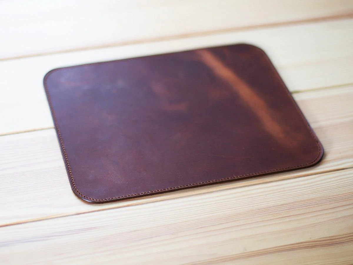 Leather Mouse Pad Milwaukee - Tan - Image 4