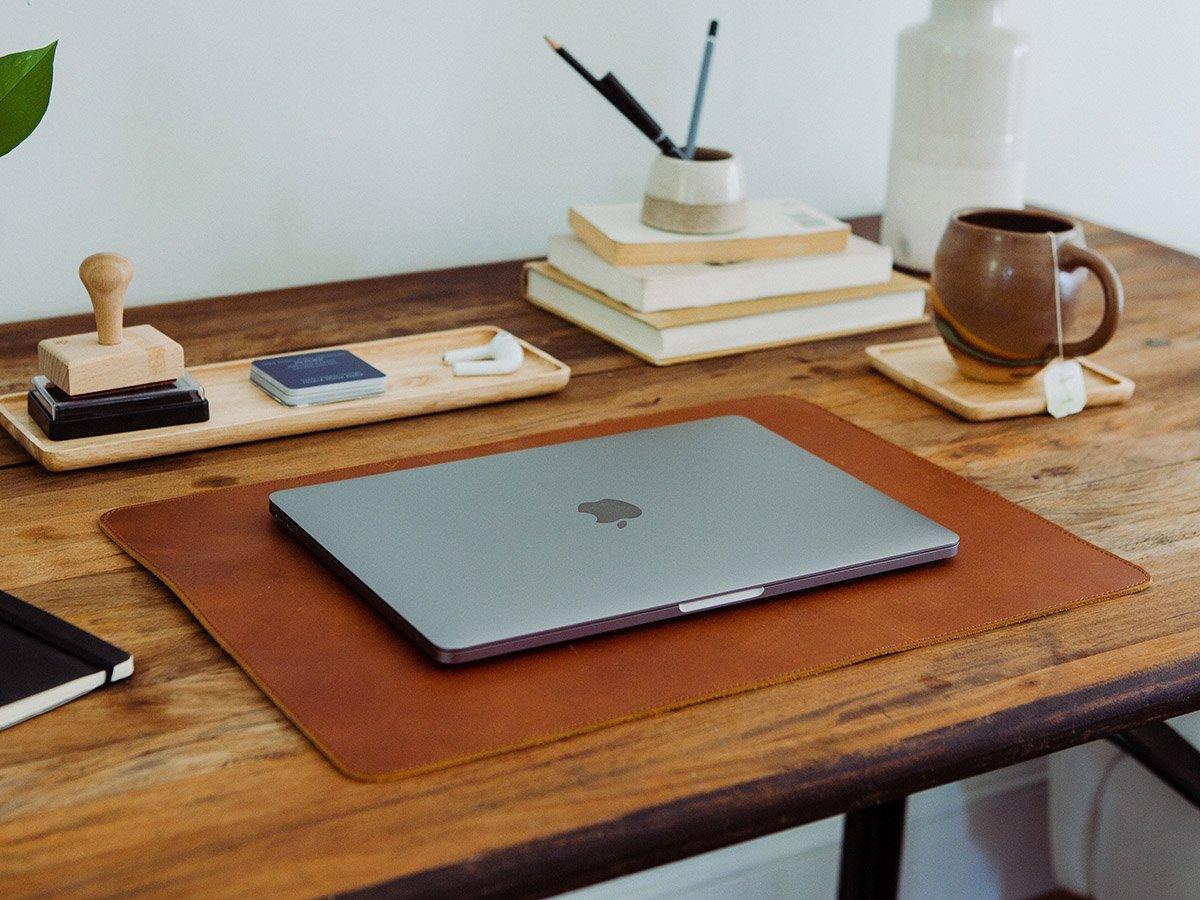 Leather Placemat Milwaukee - Tan