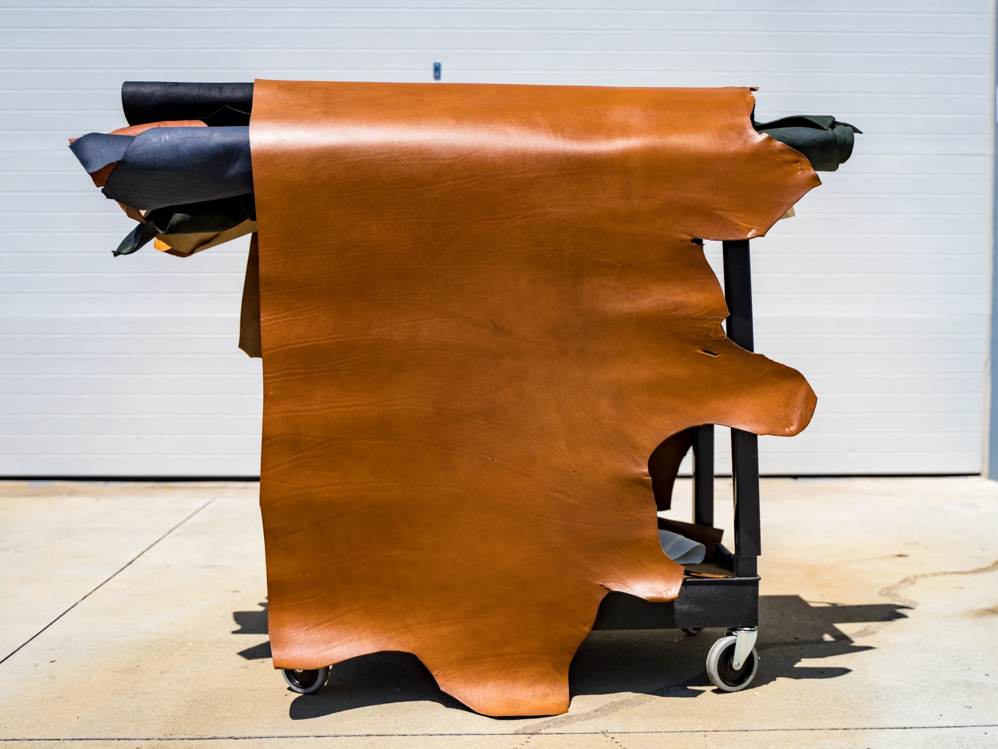 Mexican Leather Hide - Natural