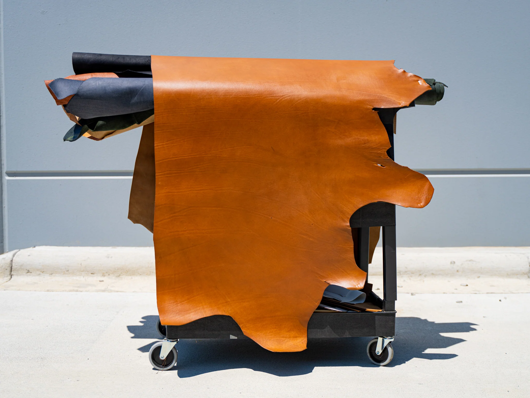Mexican Leather Hide - Natural - Image 2