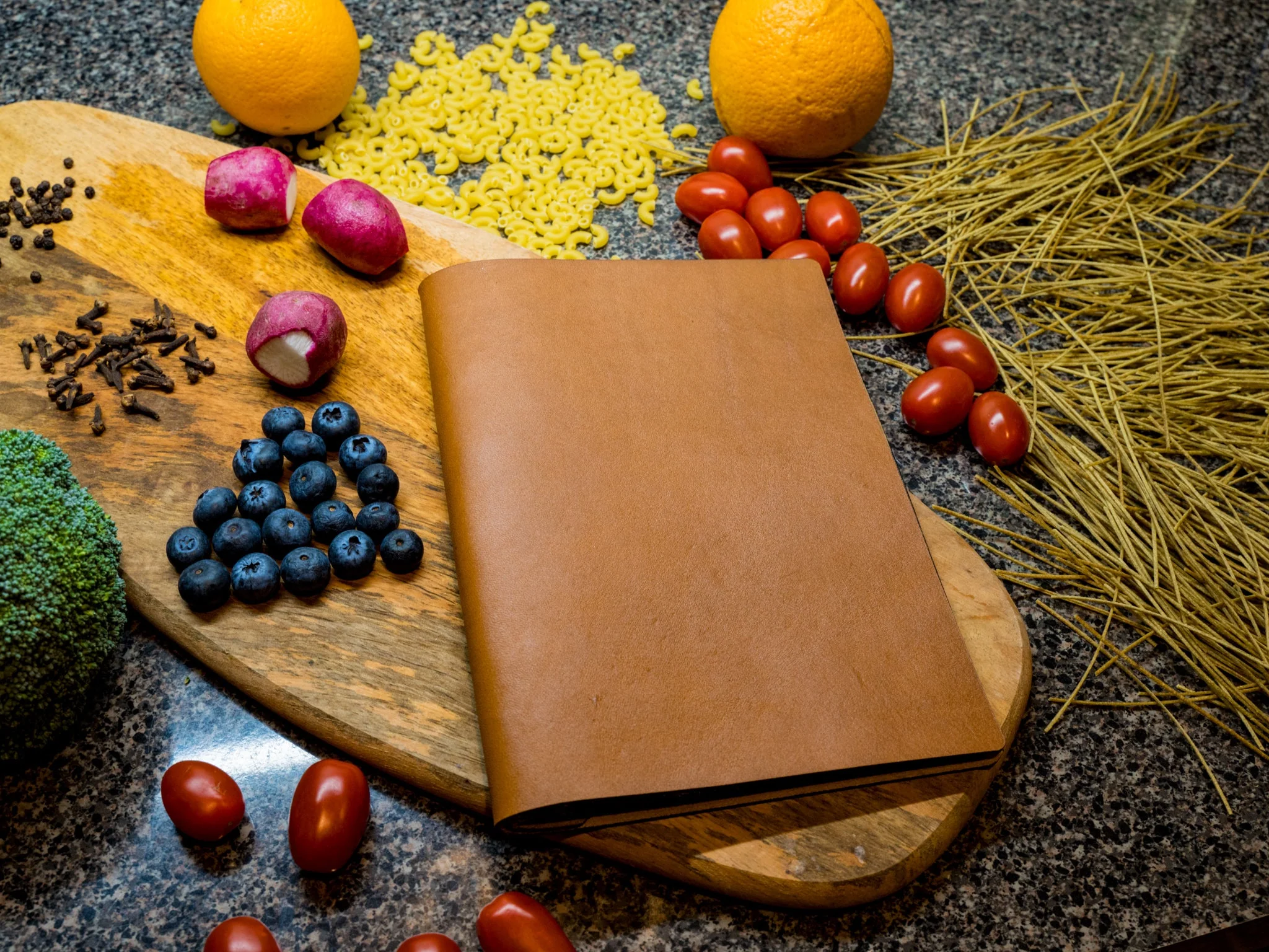 Mexican Leather Simple Menu Cover - Natural - Image 5