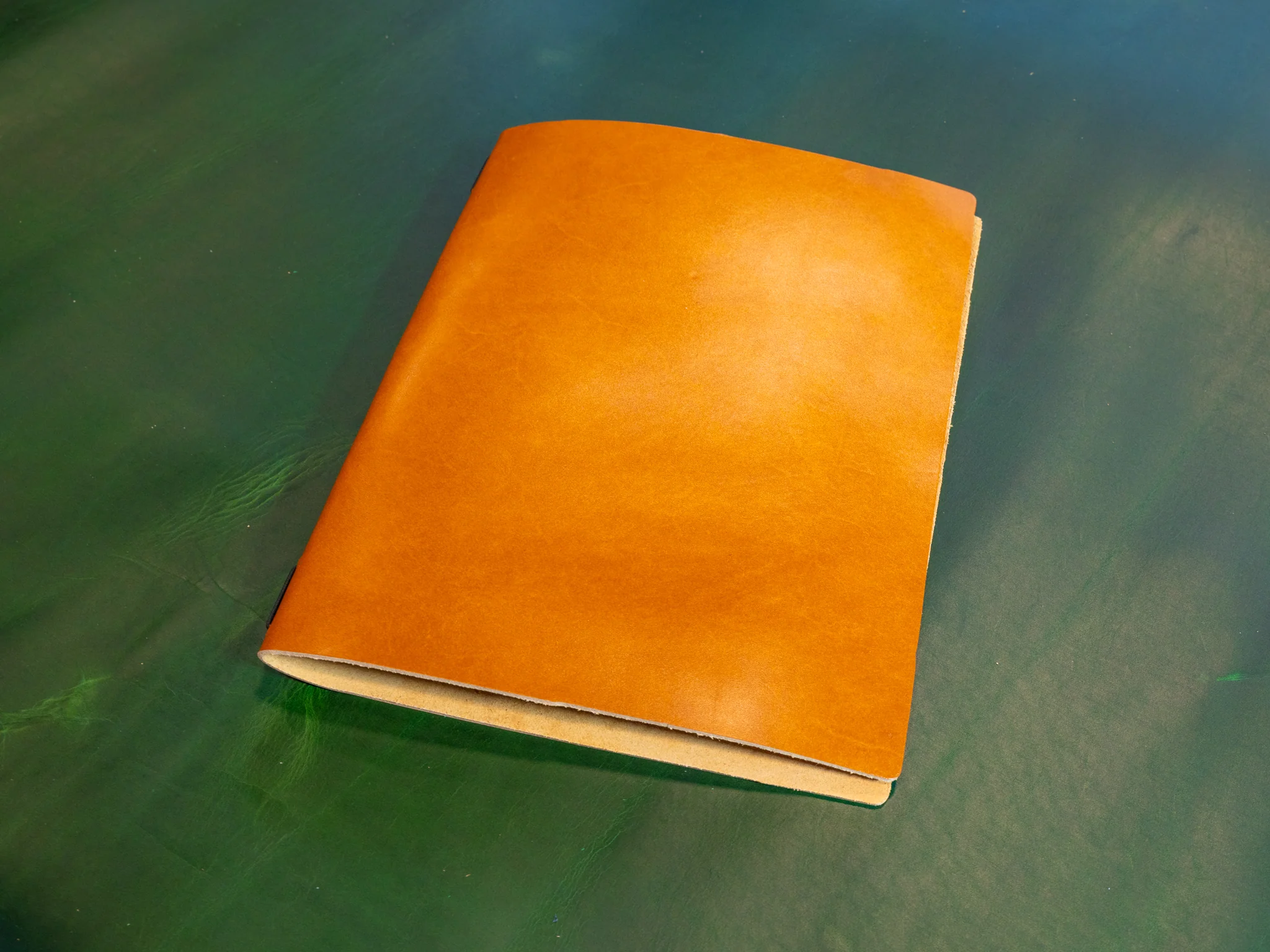 Mexican Leather Simple Menu Cover - Natural - Image 6