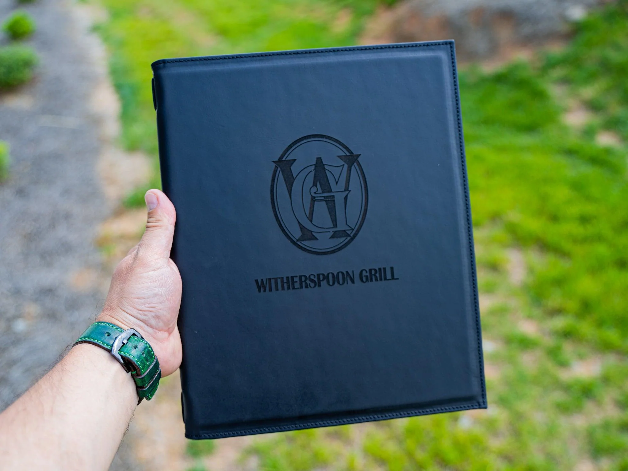 Hard Cover Menu - Black - Image 3