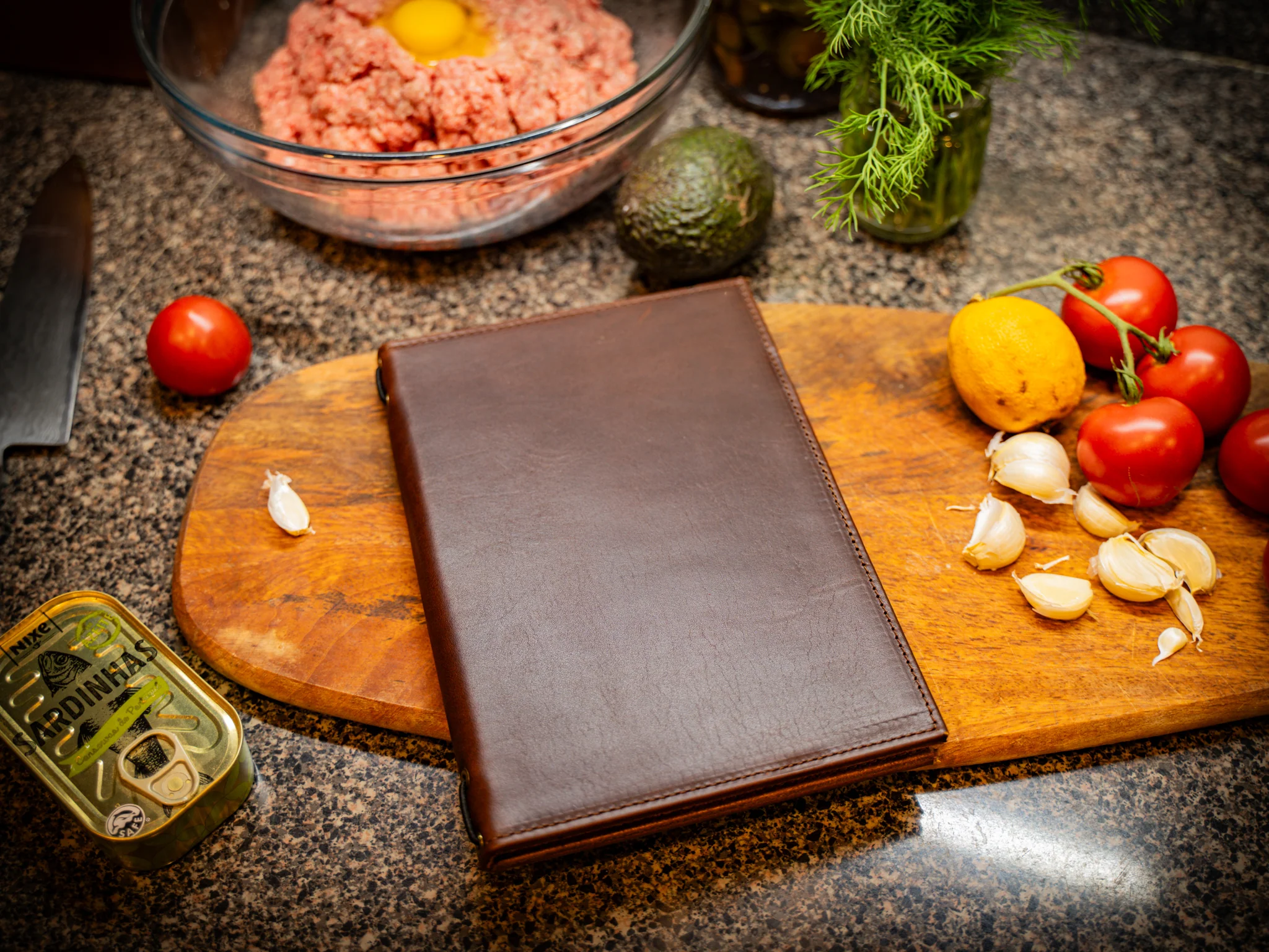 Hard Cover Menu - Chestnut - Image 6