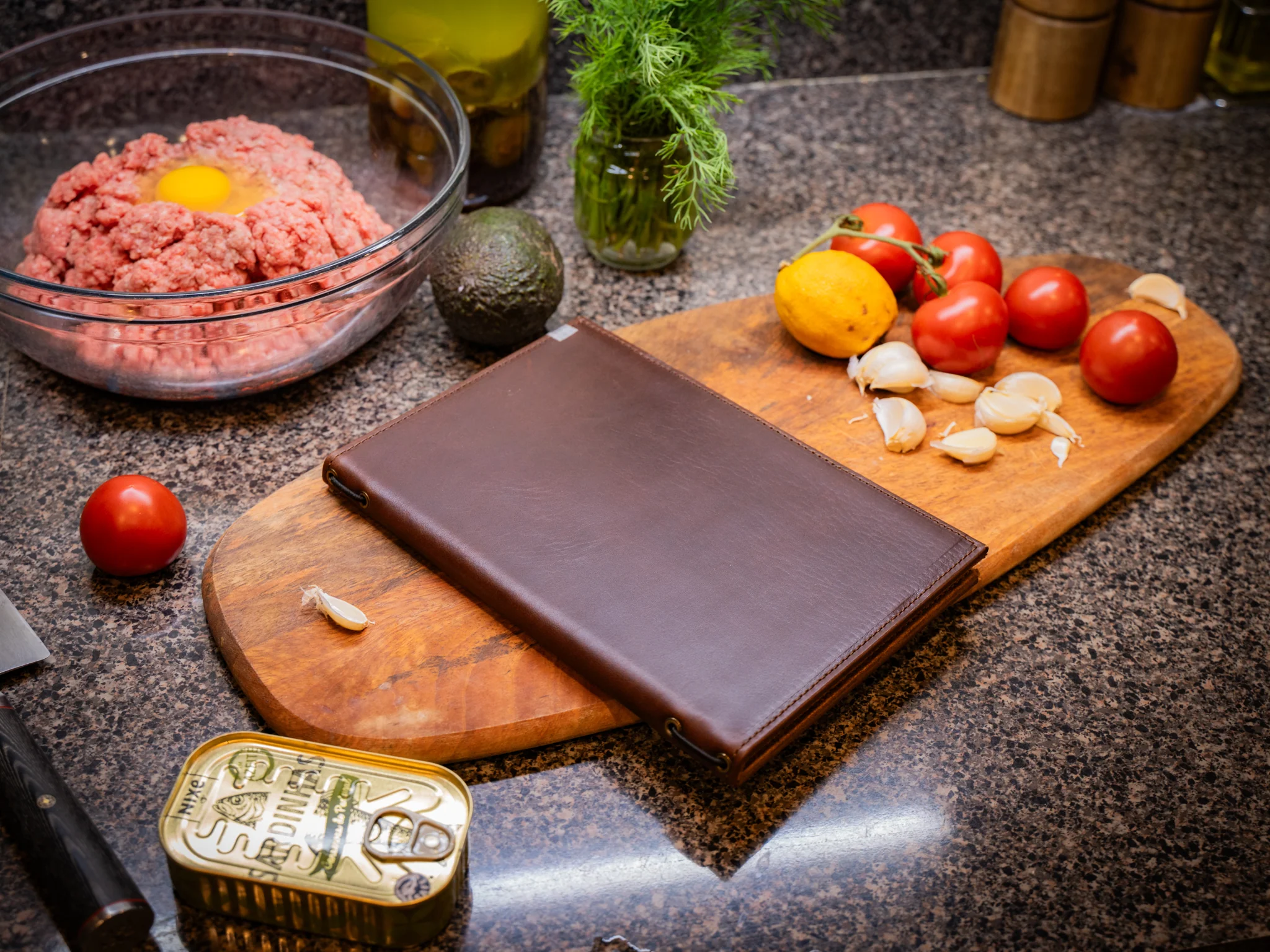 Hard Cover Menu - Chestnut - Image 8